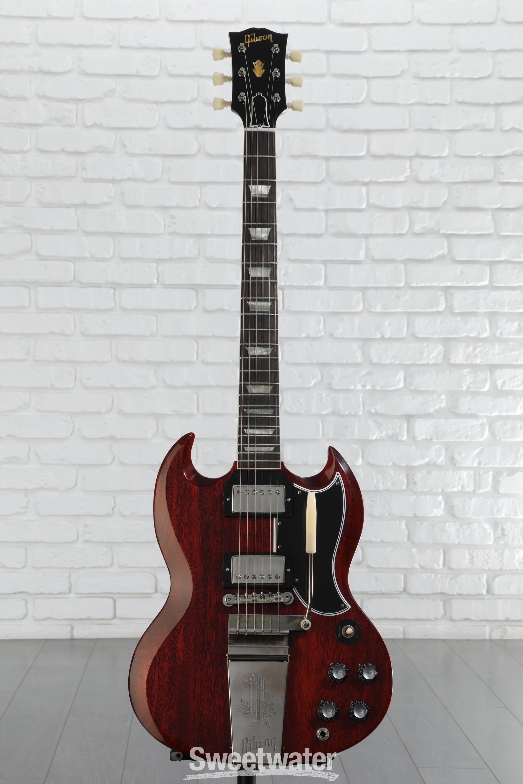 ギター Gibson Custom Shop 1964 SG standard VOS Gibson Custom Shop 1964 SG Standard Reissue Maestro Vibrola