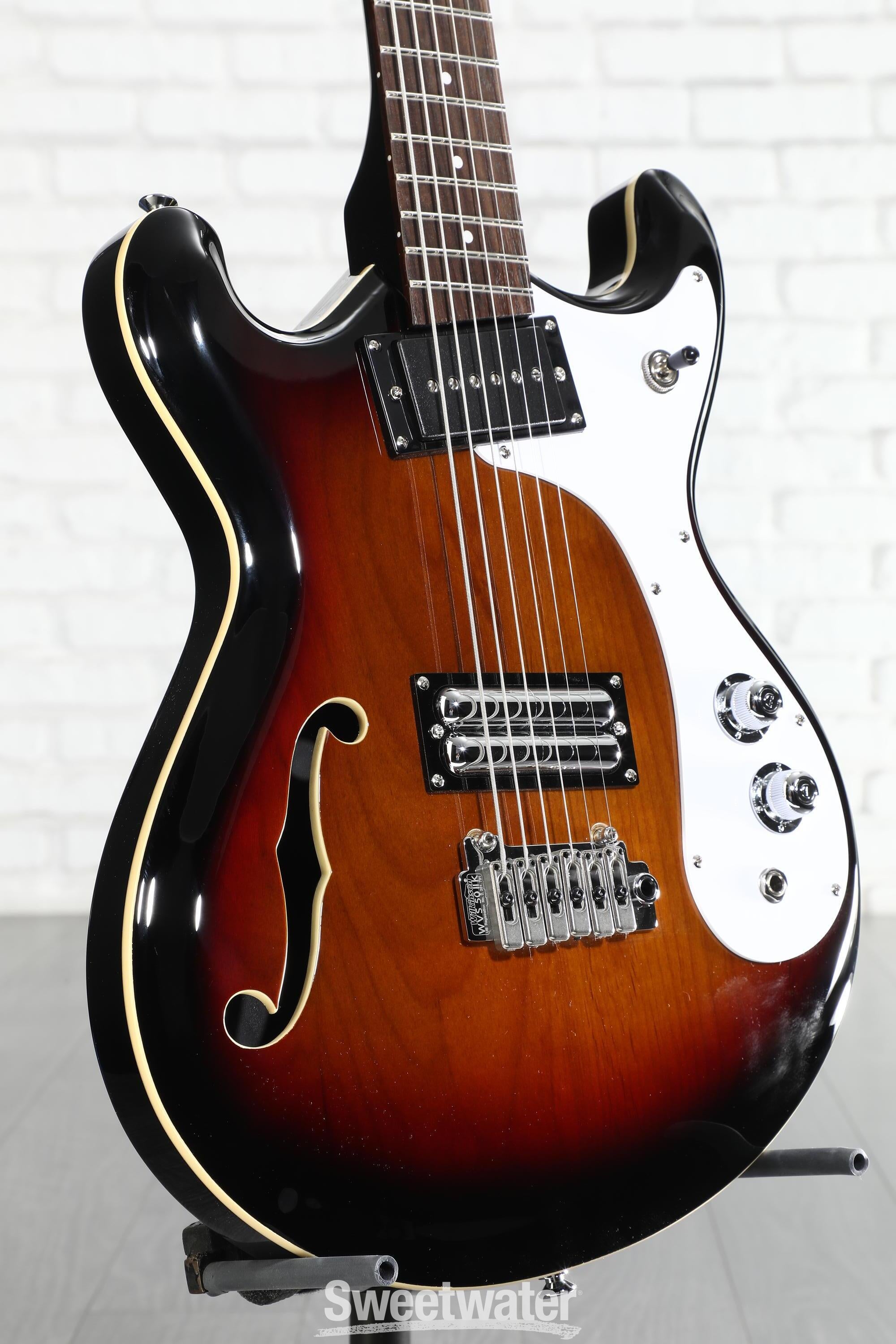 Photo of Danelectro 66BT Baritone Electric Guitar - 3-Tone Sunburst