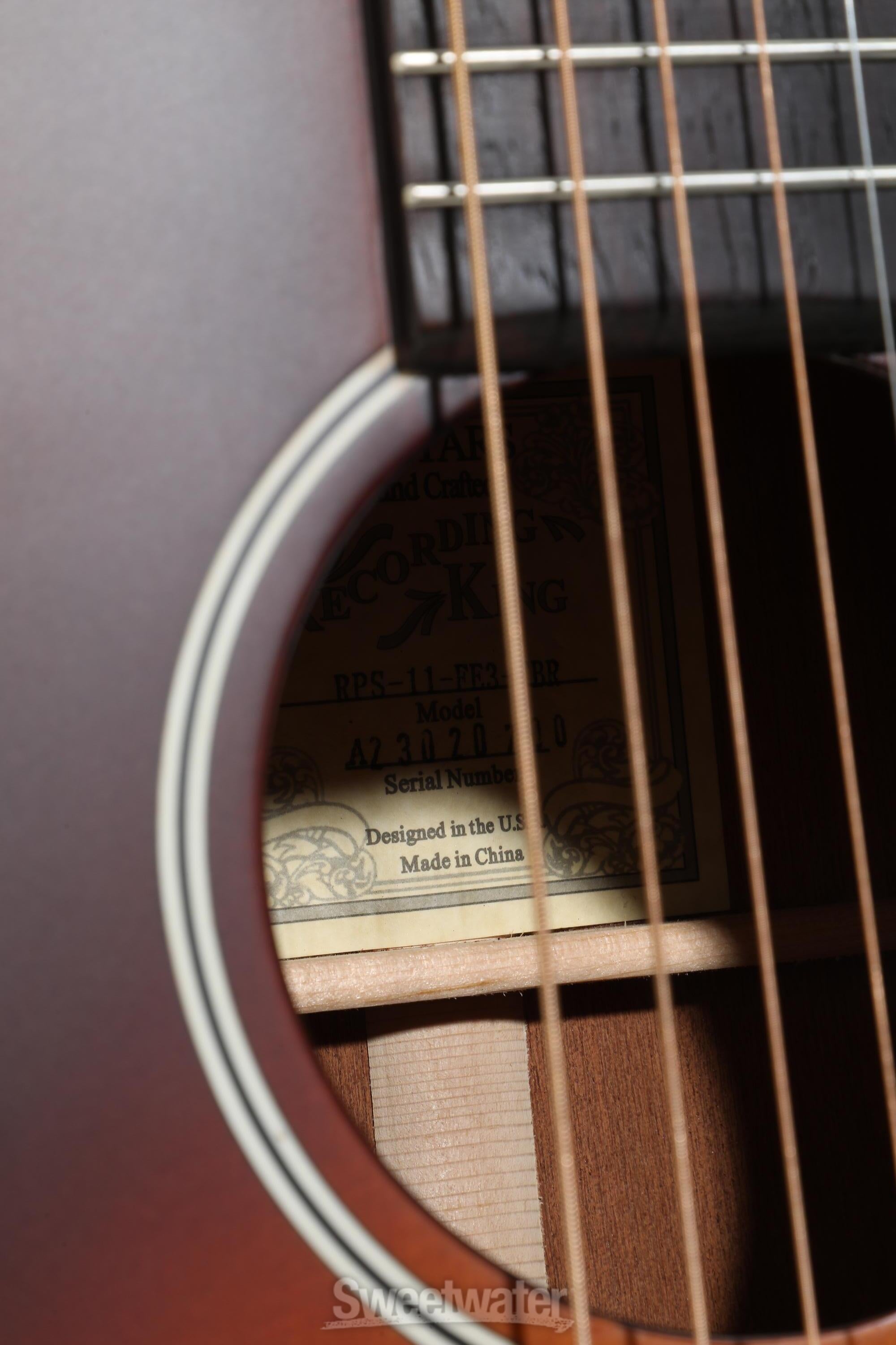 Recording King Series 11 Single 0 Acoustic-electric Guitar