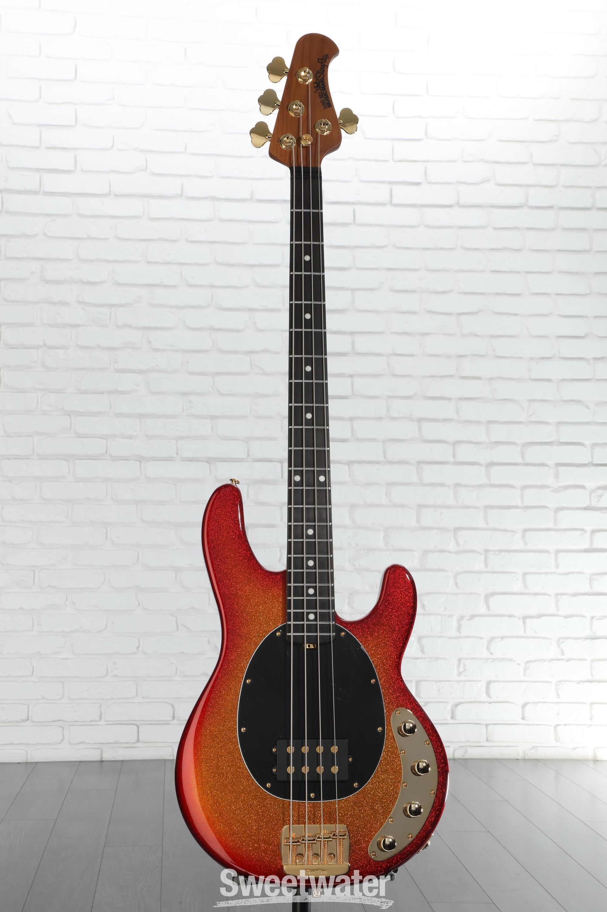 【パーマンページ】 Ernie Ball Music Man StingRay Special Bass Guitar - Cherry