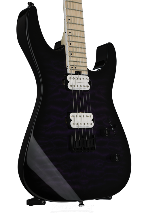 Jackson DK2QMHT Pro Series Dinky - Trans Purple Burst | Sweetwater
