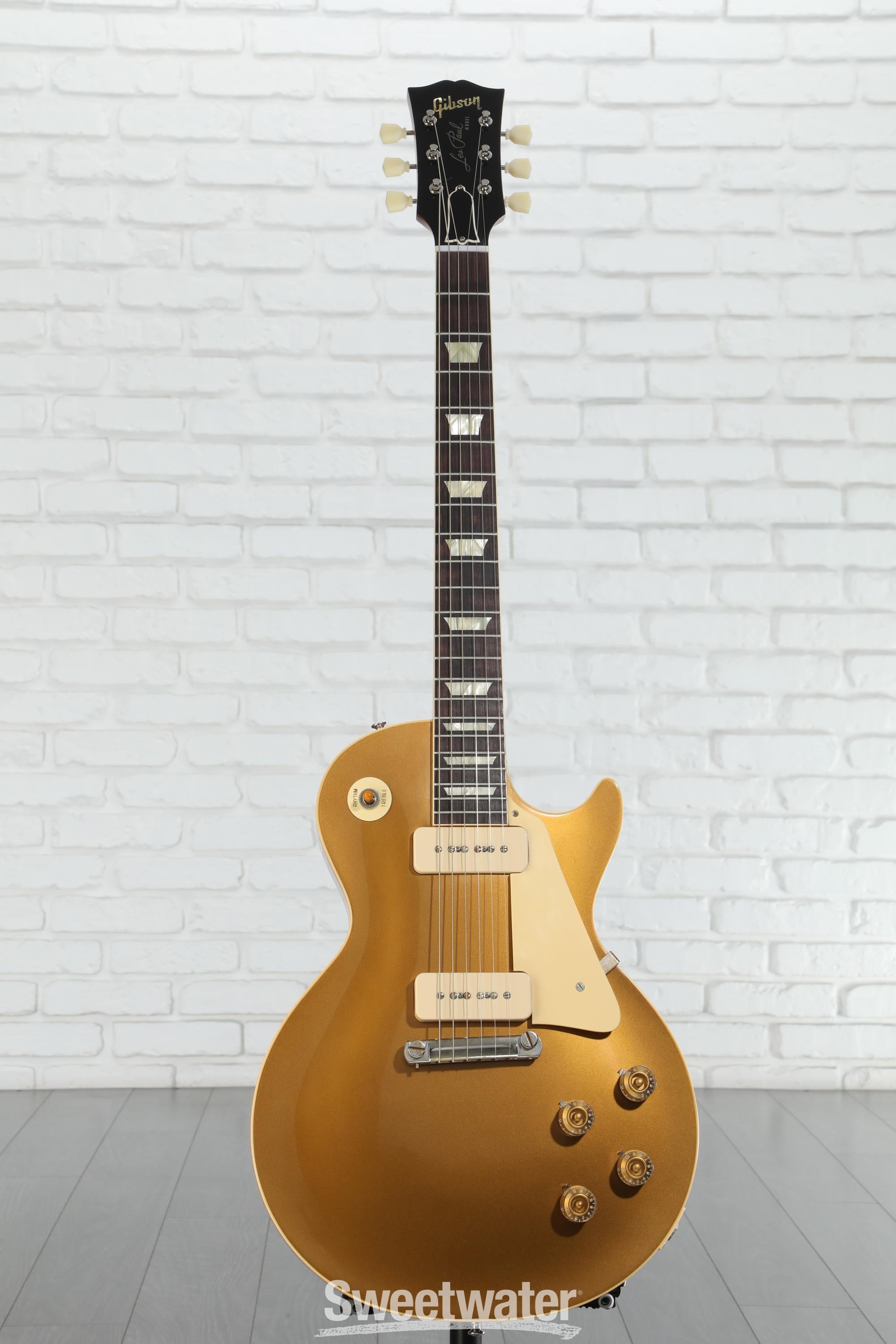 ギター Gibson Custom Shop 54 gold top Gibson Custom Shop 1954 Les Paul Goldtop Reissue Double Gold