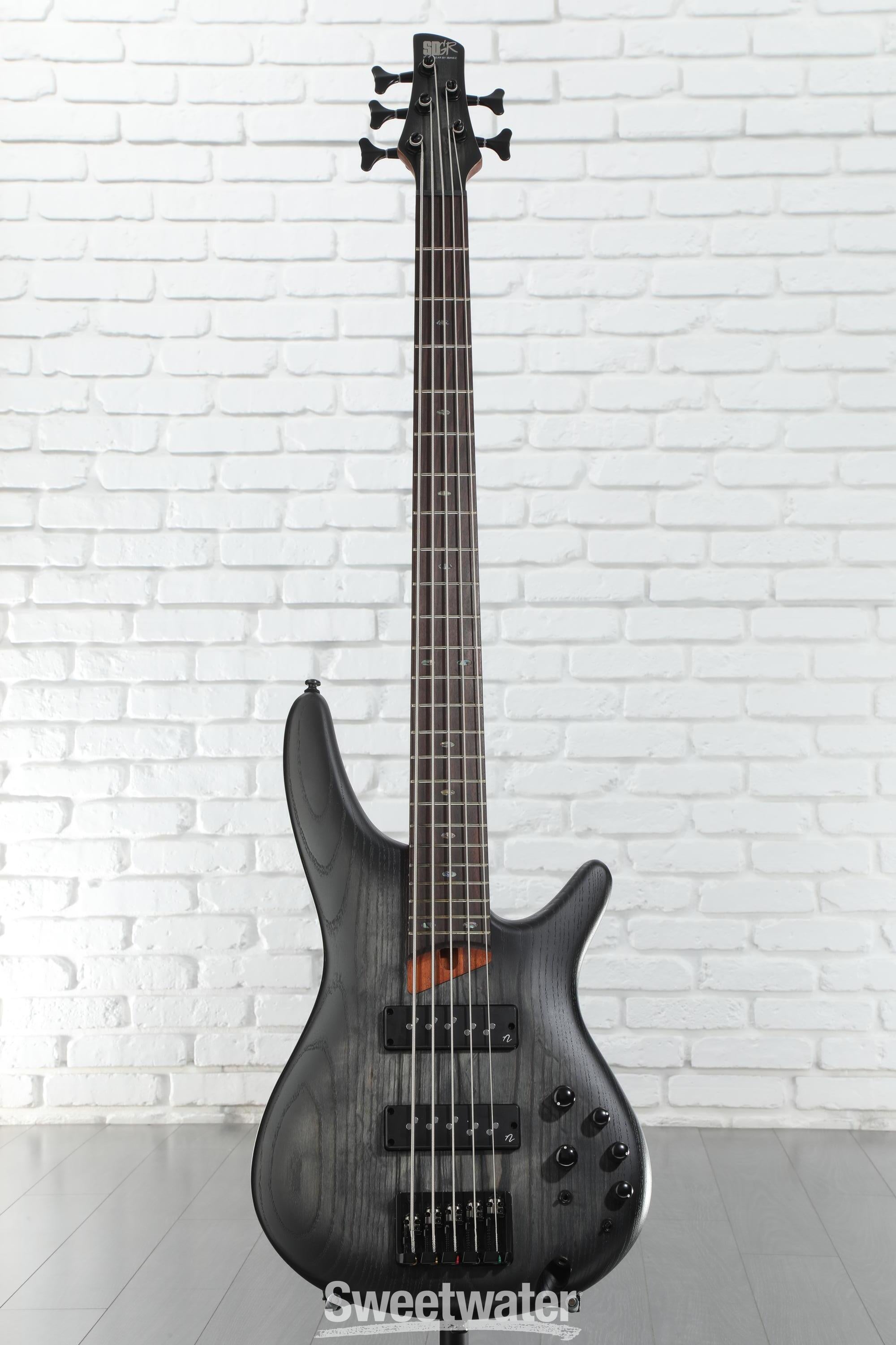 Ibanez Standard SR605E Bass Guitar - Black Stained Burst