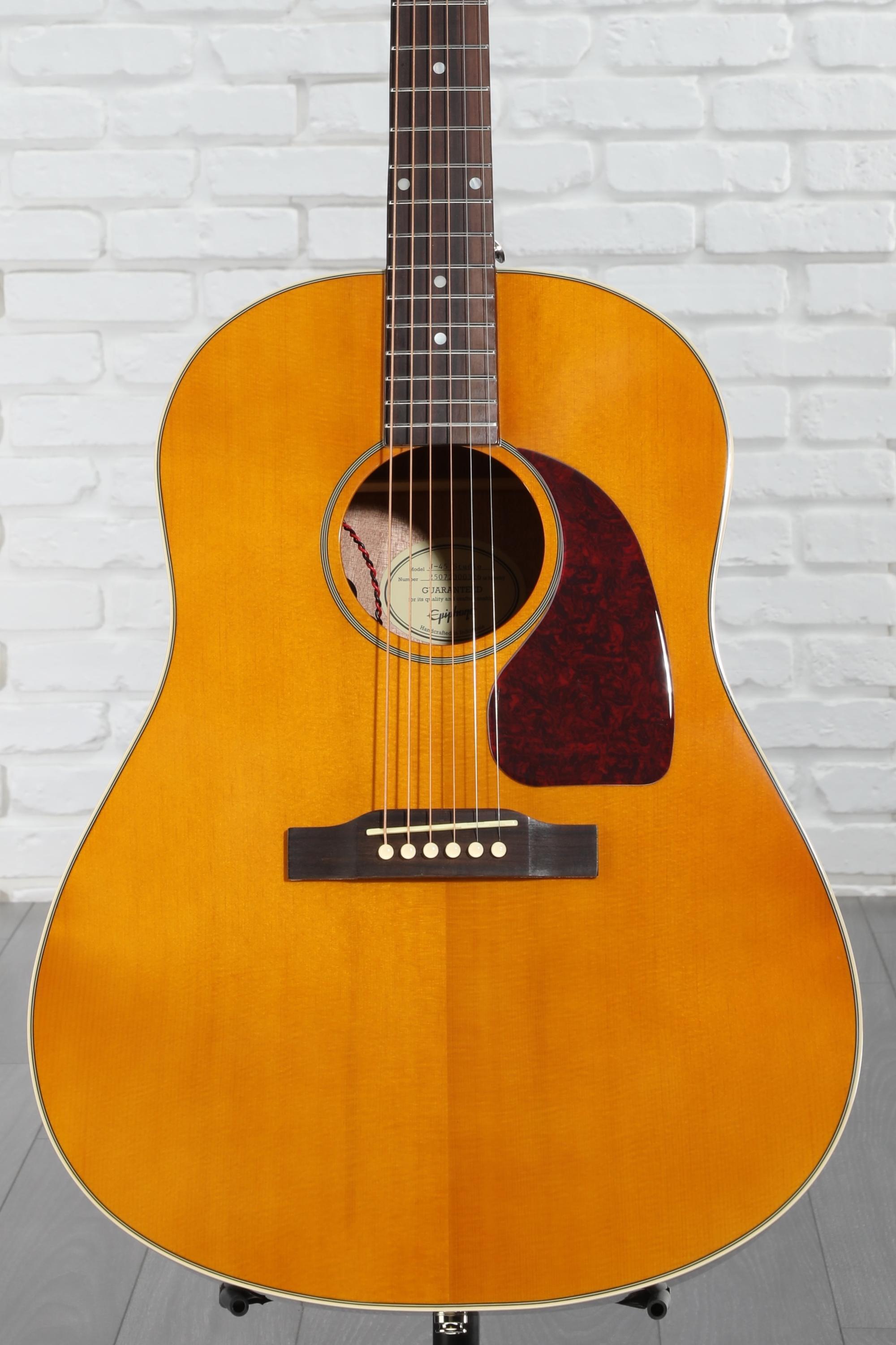 Epiphone J-45 Studio Acoustic-electric Guitar - Natural | Sweetwater