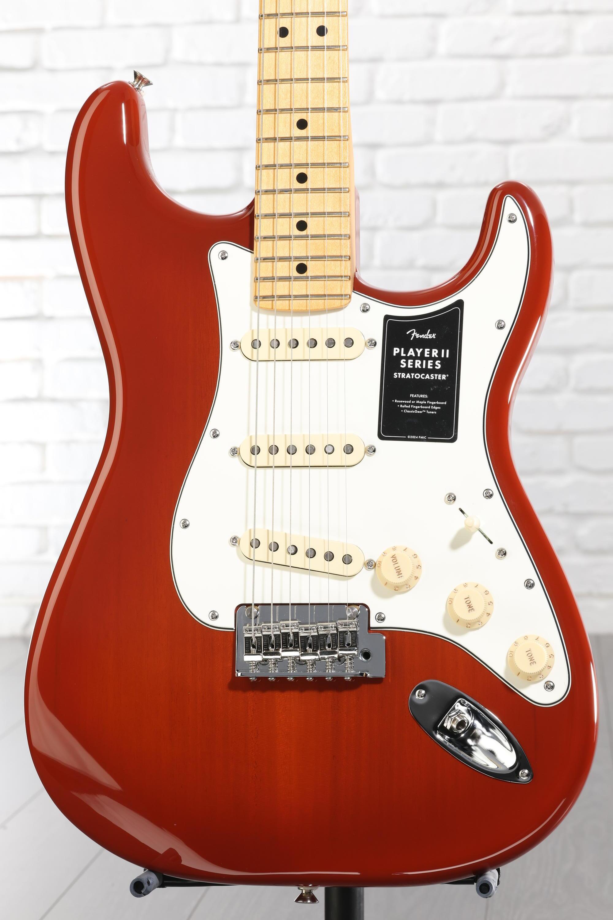 Fender Player II Stratocaster Electric Guitar - Transparent Mocha