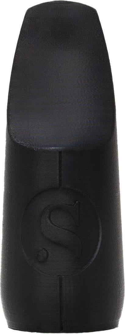 Photo of Syos Originals Smoky Soprano Saxophone Mouthpiece - 8, Pitch Black