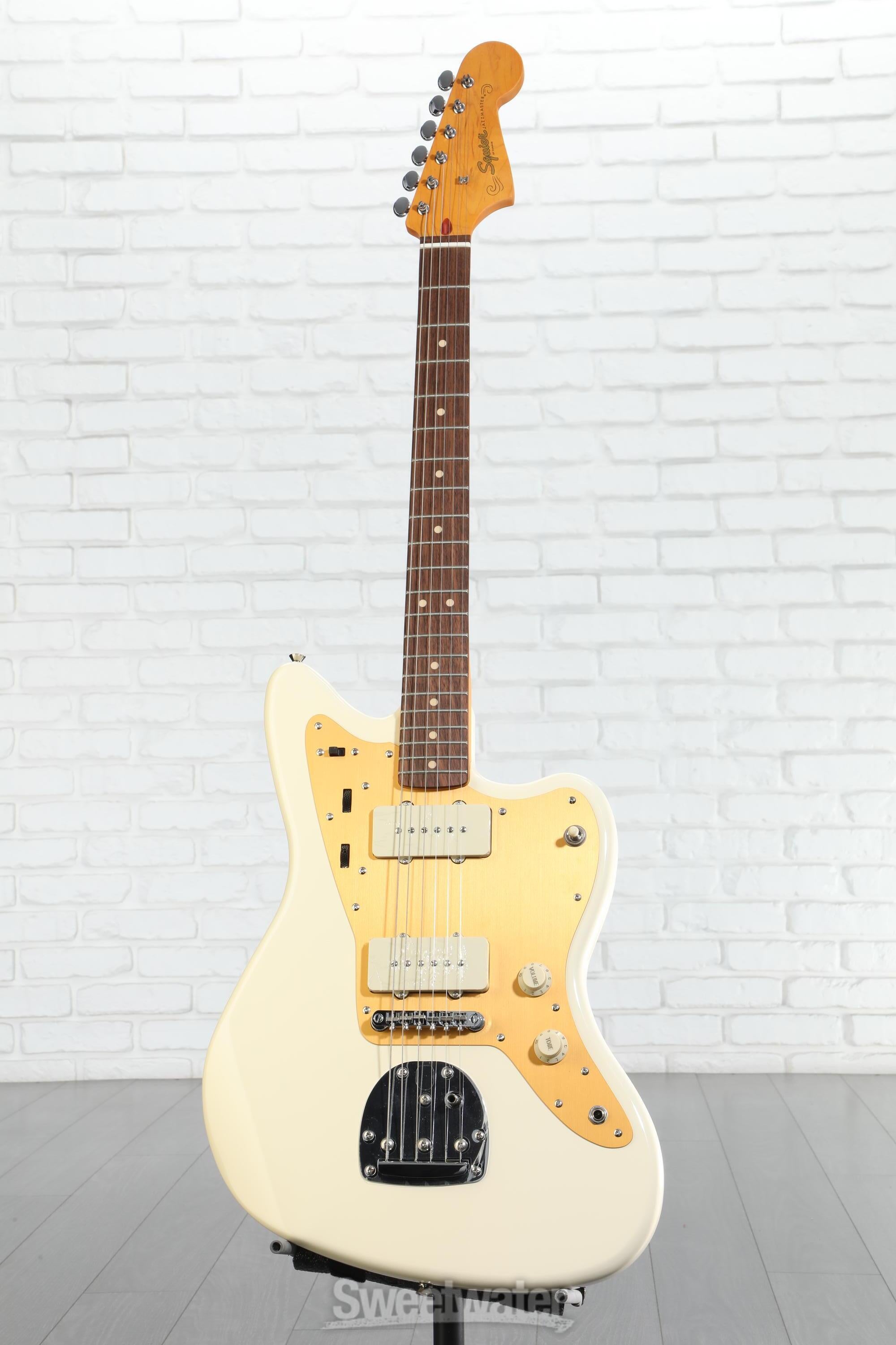 Squier Jazzmaster J Mascis signature モデル Squier J Mascis Signature Jazzmaster - Vintage White with Indian
