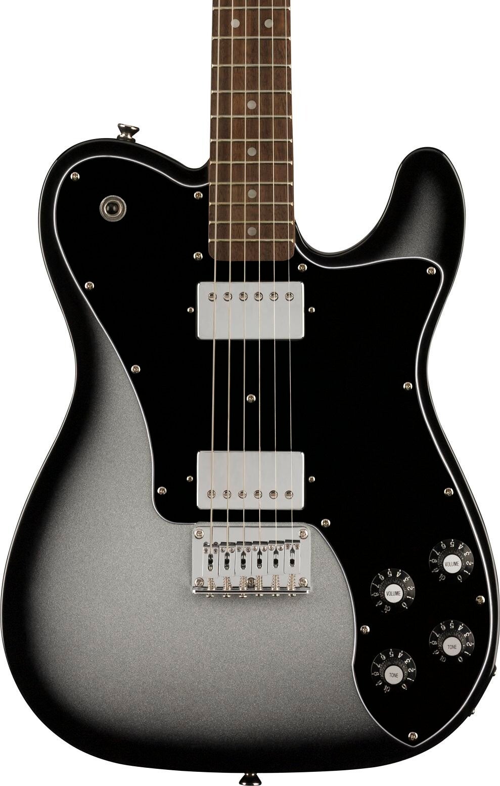Squier Affinity Series Telecaster Deluxe Electric Guitar - Silver Burst