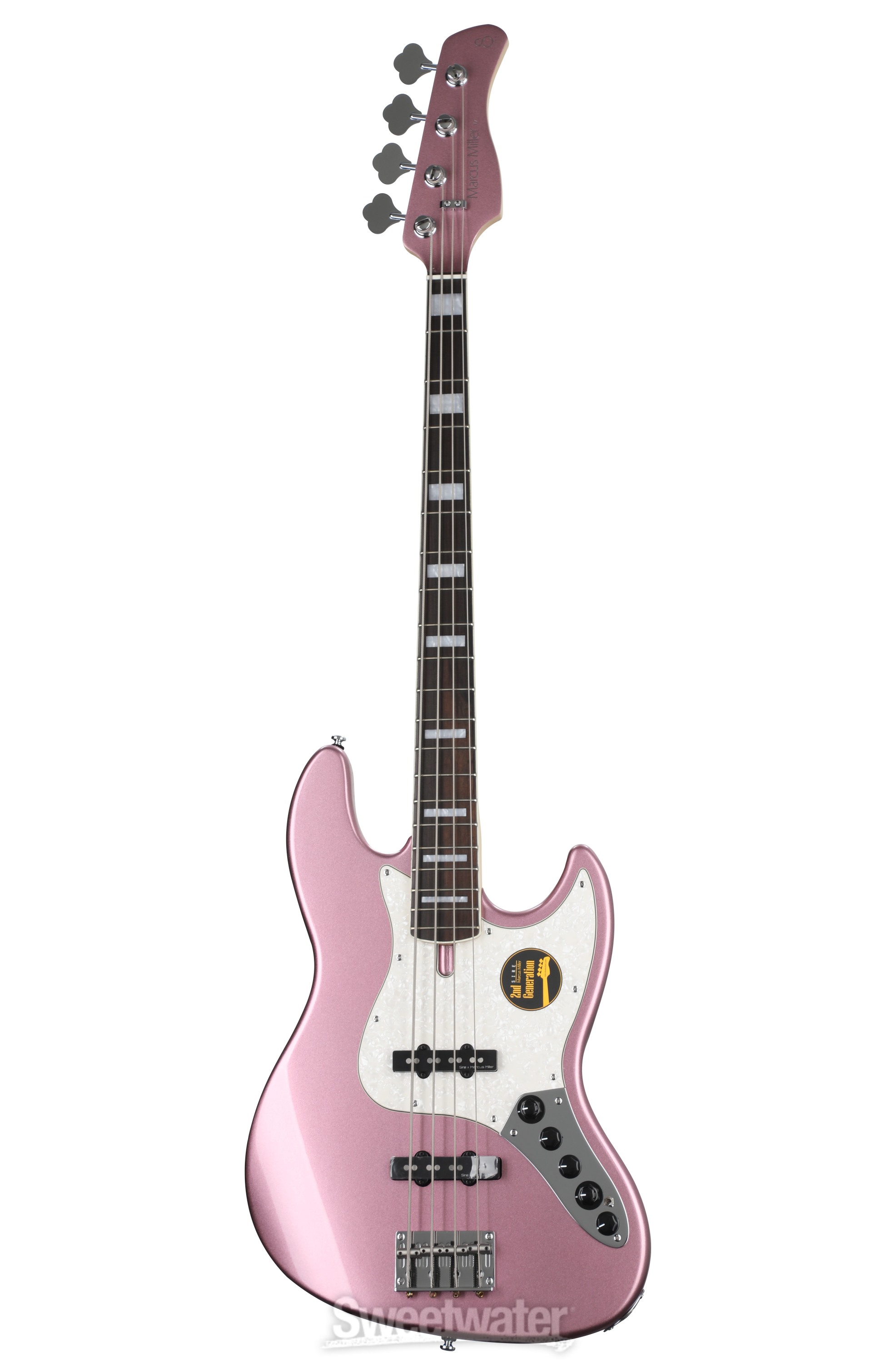 Sire Marcus Miller V7 Alder 4-string Bass Guitar - Metallic