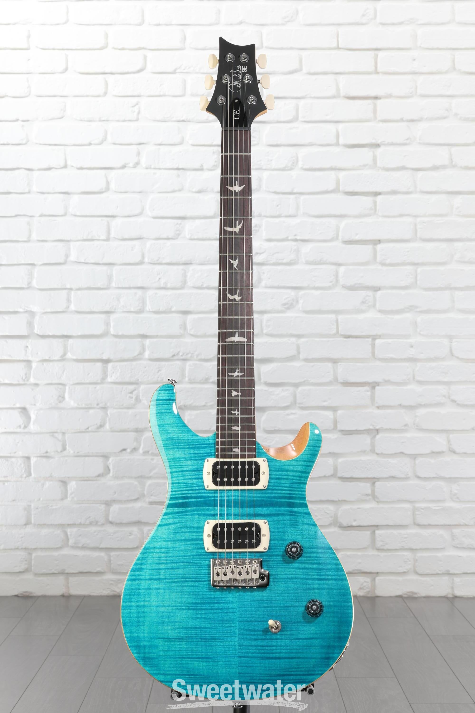 PRS SE CE 24 Electric Guitar - Blue Matteo, Sweetwater Exclusive