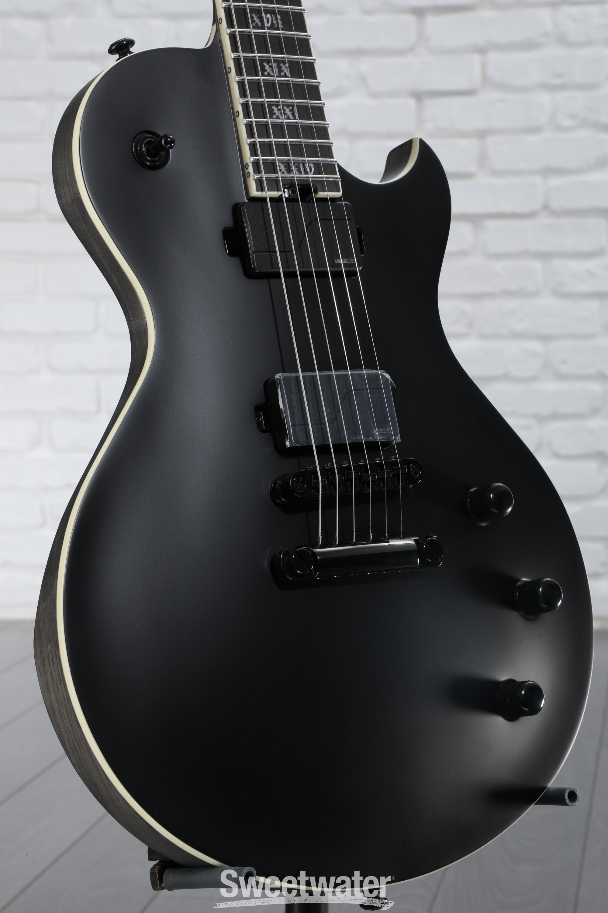 Schecter Solo-II SLS Elite Evil Twin Electric Guitar - Satin Black
