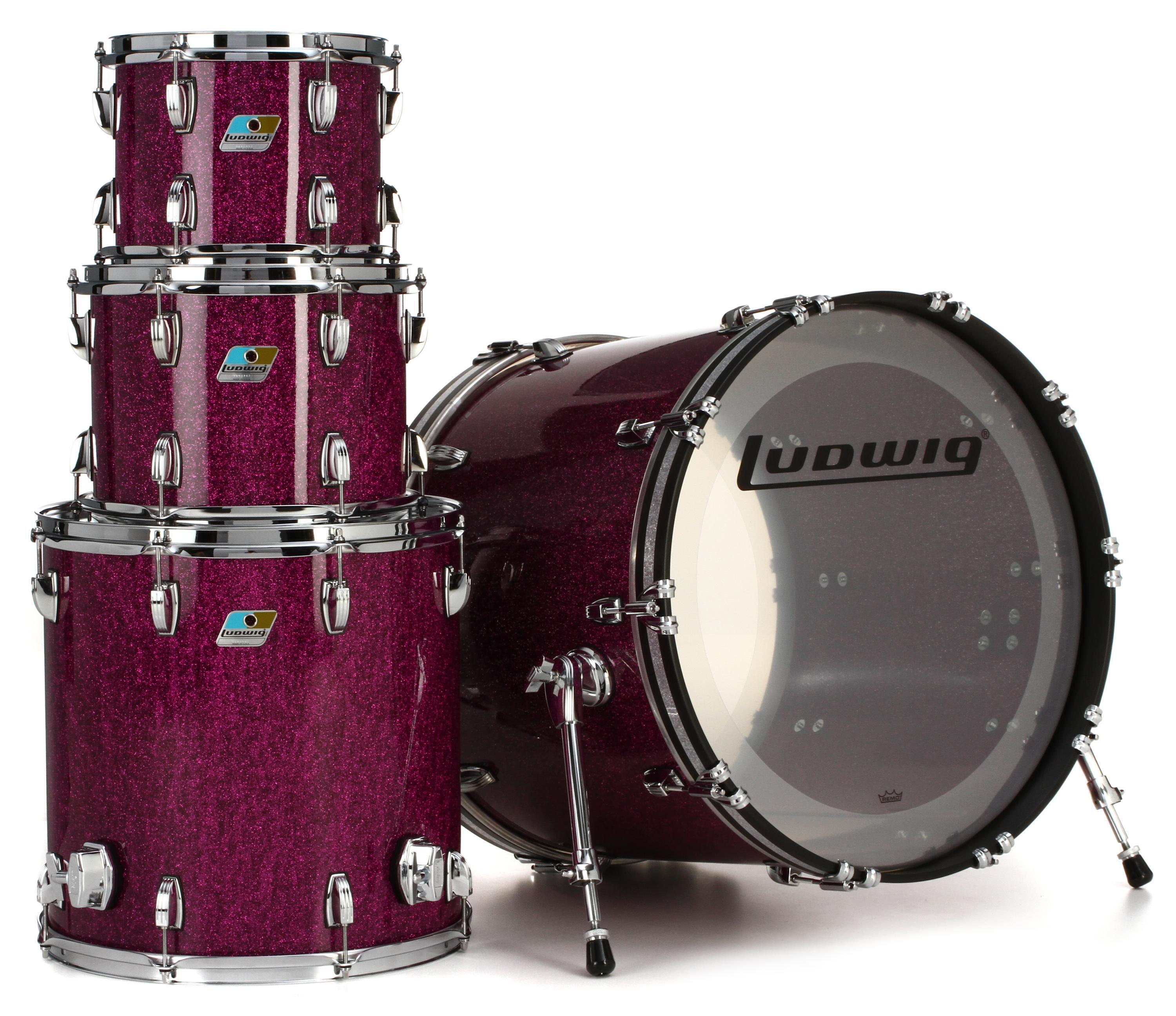 Ludwig Vistalite 4피스 쉘 팩Ludwig Vistalite 4피스 쉘 팩  