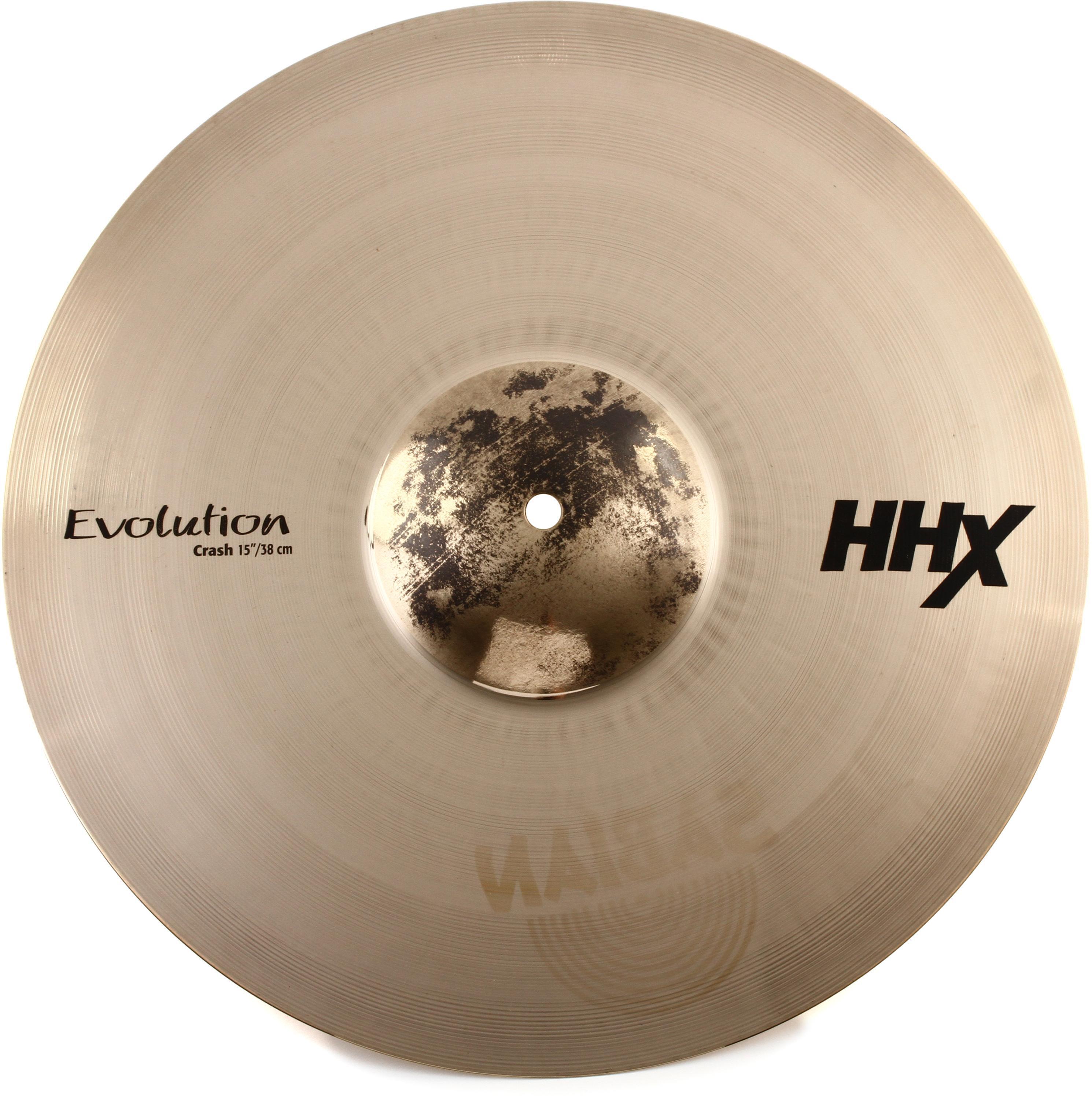 Sabian 15 inch HHX Evolution Crash Cymbal - Brilliant Finish