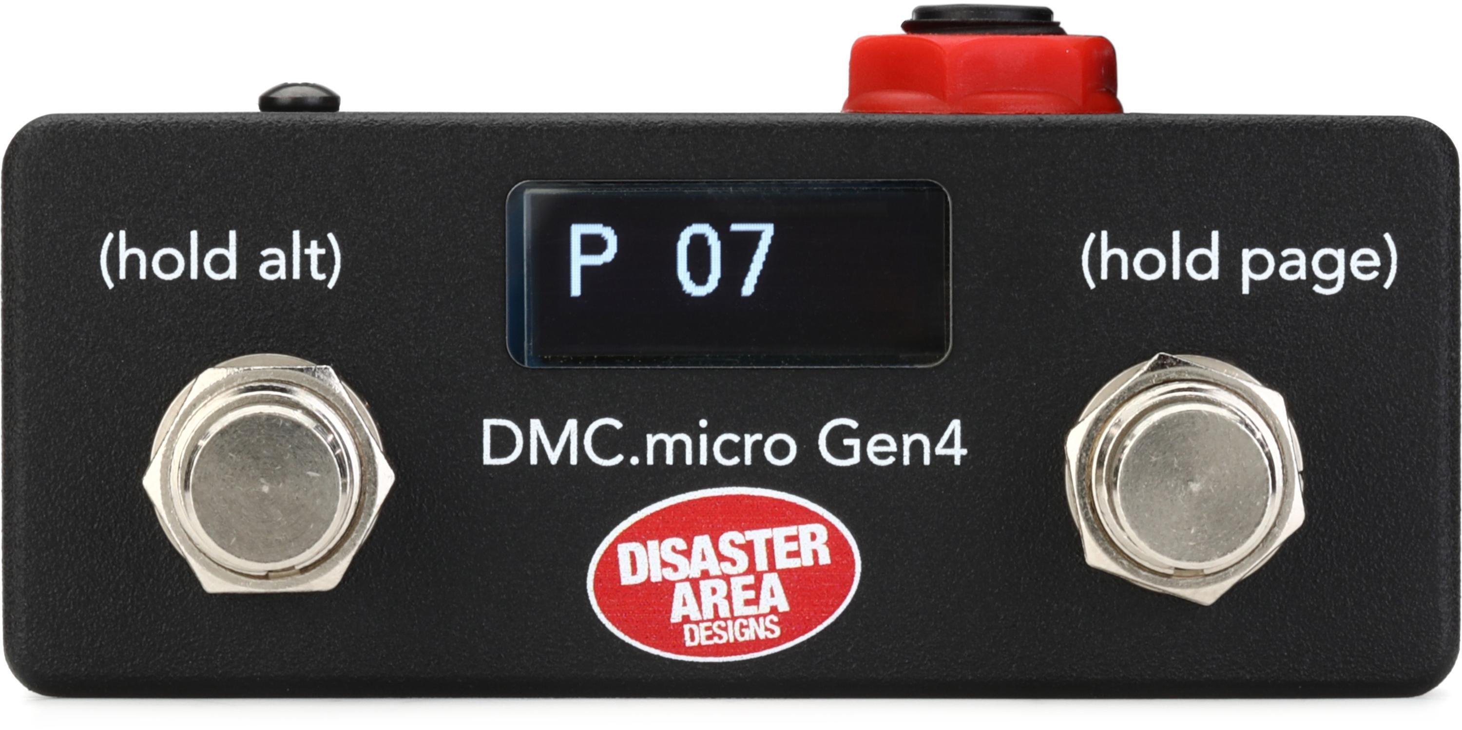 Disaster Area Designs DMC.micro Gen4 MIDI Footswitch