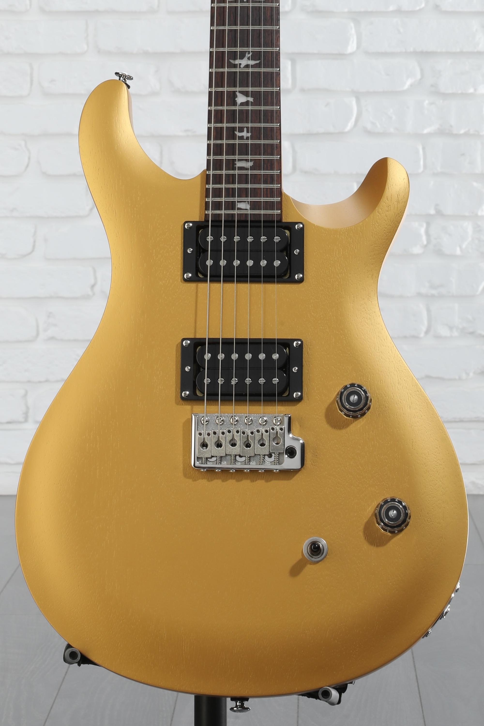 PRS SE CE 24 Standard Satin Electric Guitar - Metallic Gold