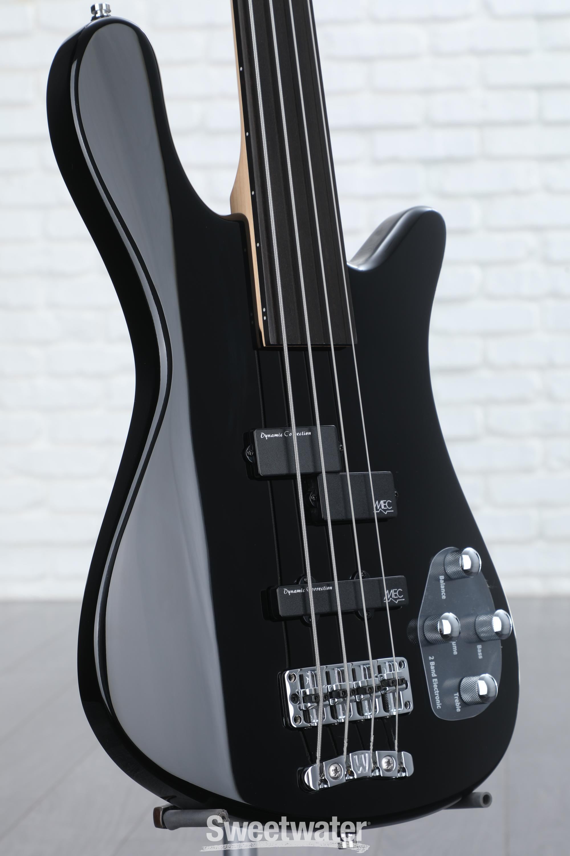 Warwick RockBass Streamer LX Fretless Electric Bass Guitar Dent