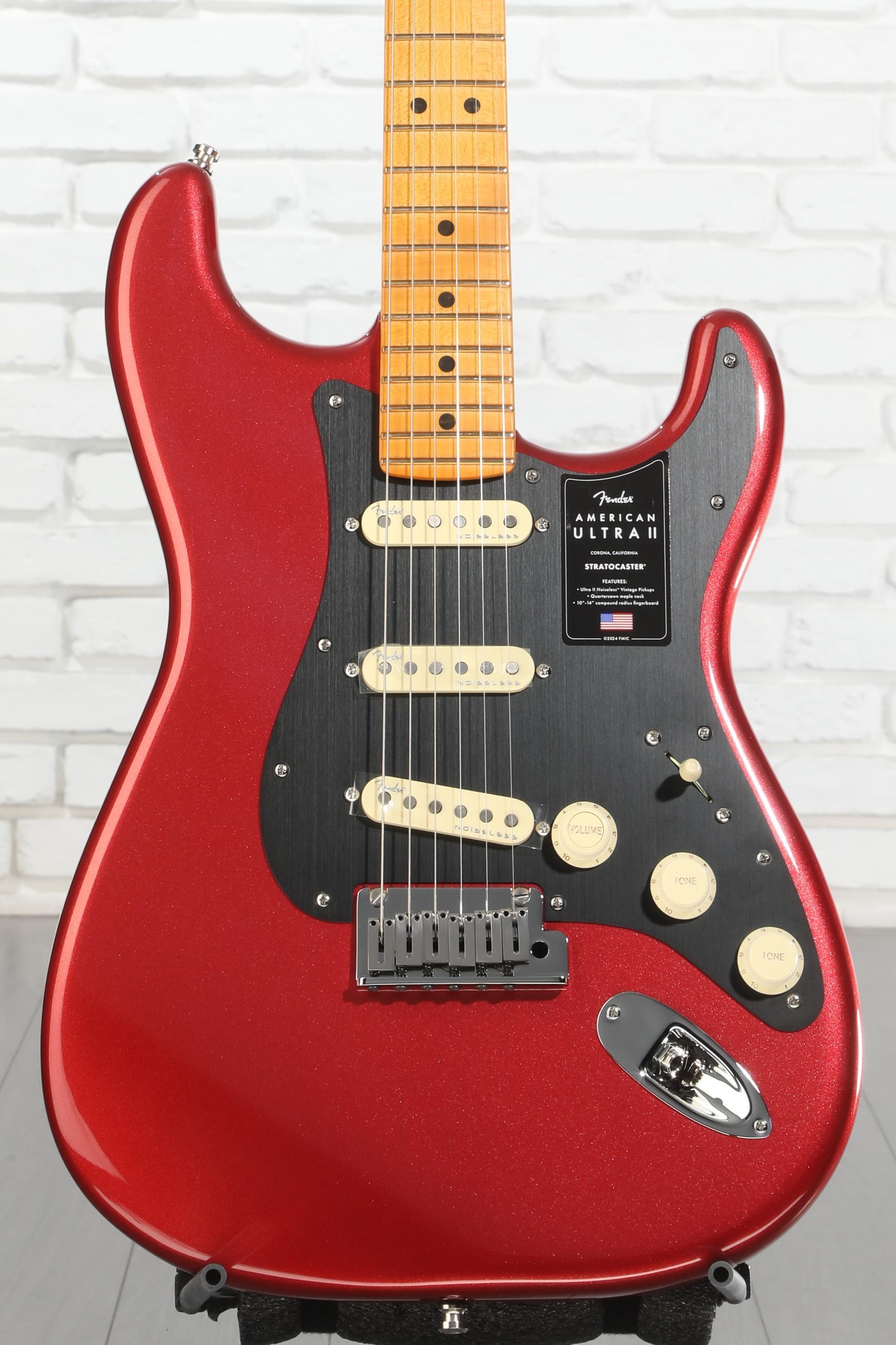 Fender American Ultra II Stratocaster Electric Guitar - Sinister