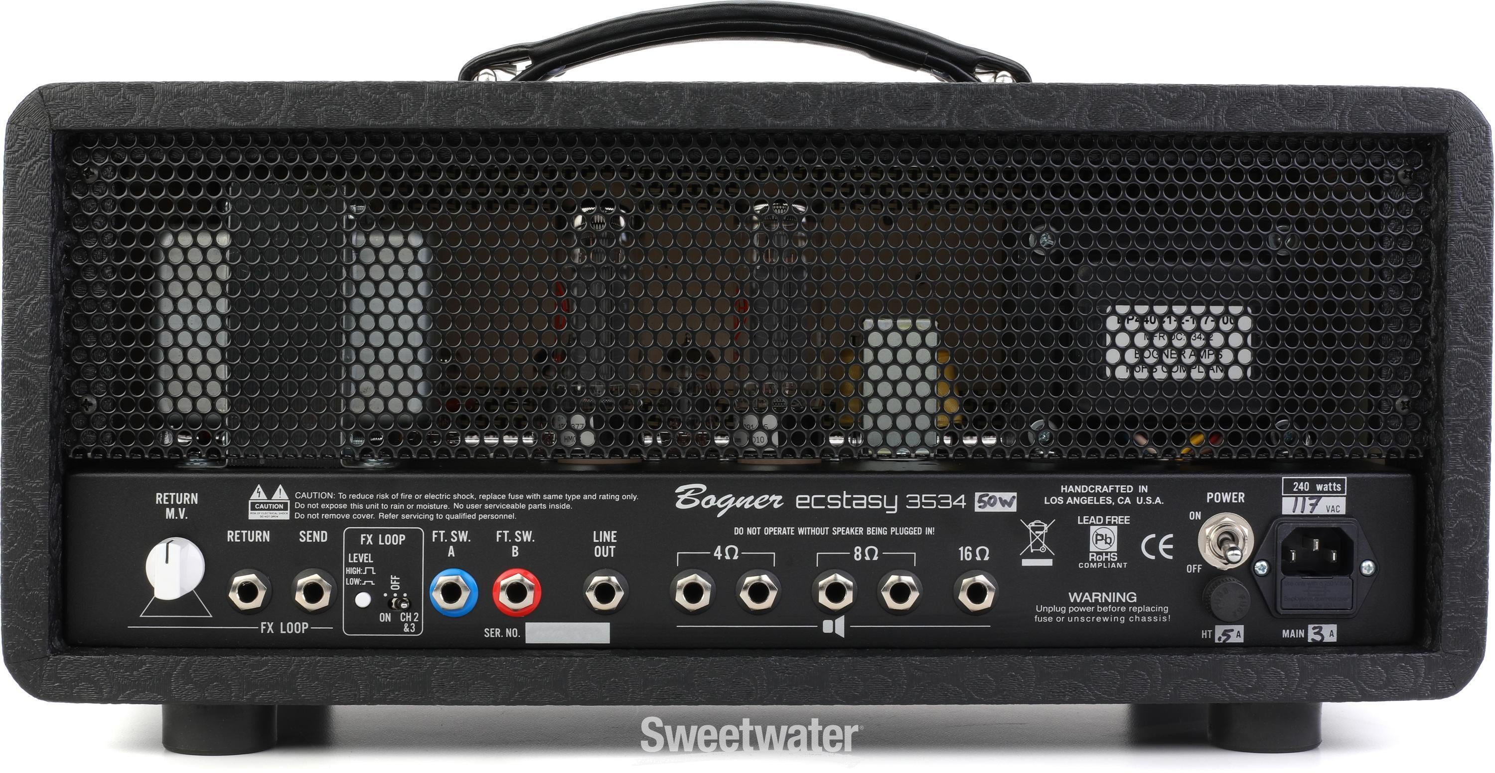 Bogner Ecstasy 3534 50-watt Tube Head