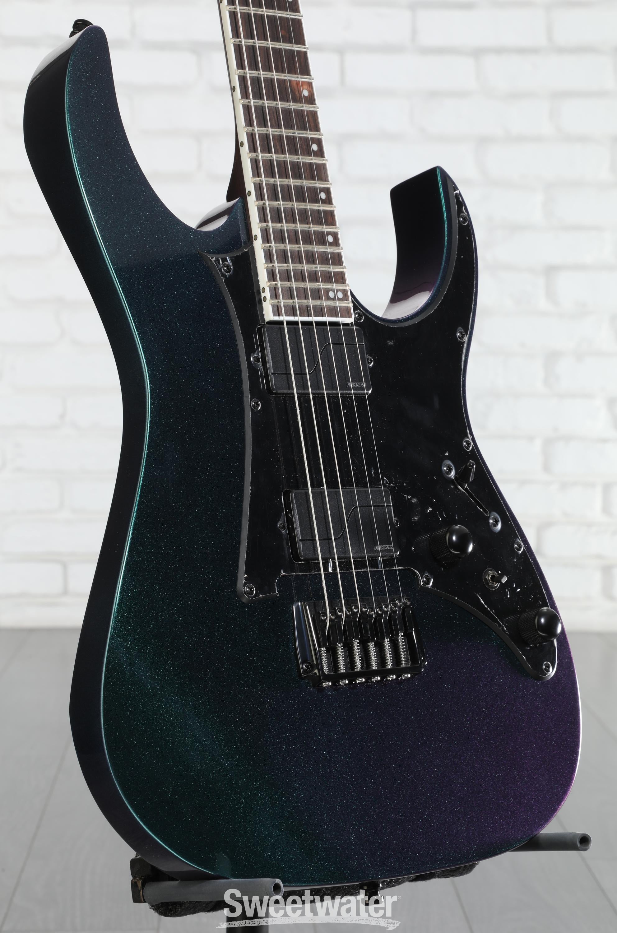 Ibanez Axion Label RG631ALF Electric Guitar - Blue Chameleon