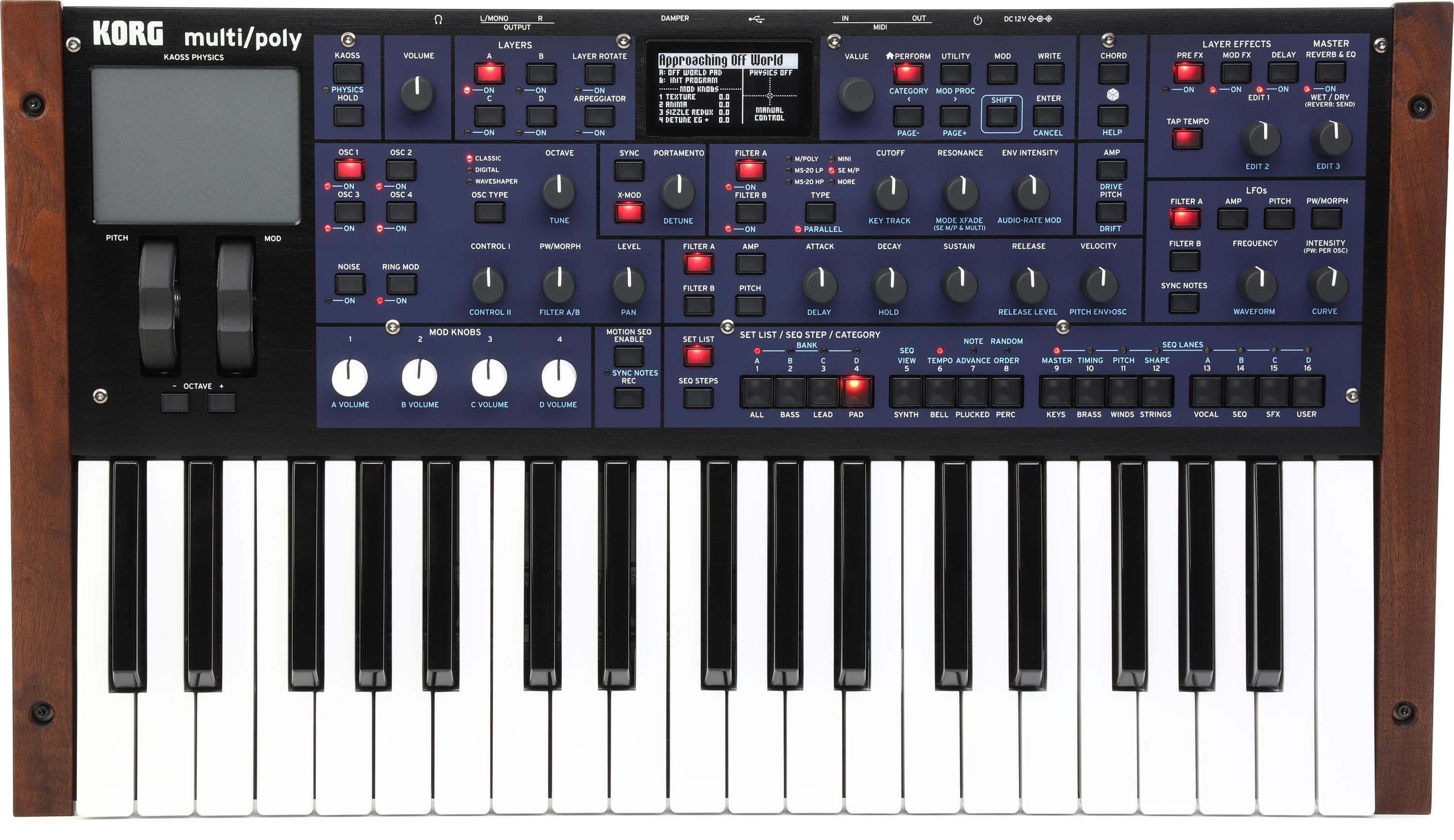 microSTATION - MUSIC WORKSTATION | KORG (USA)