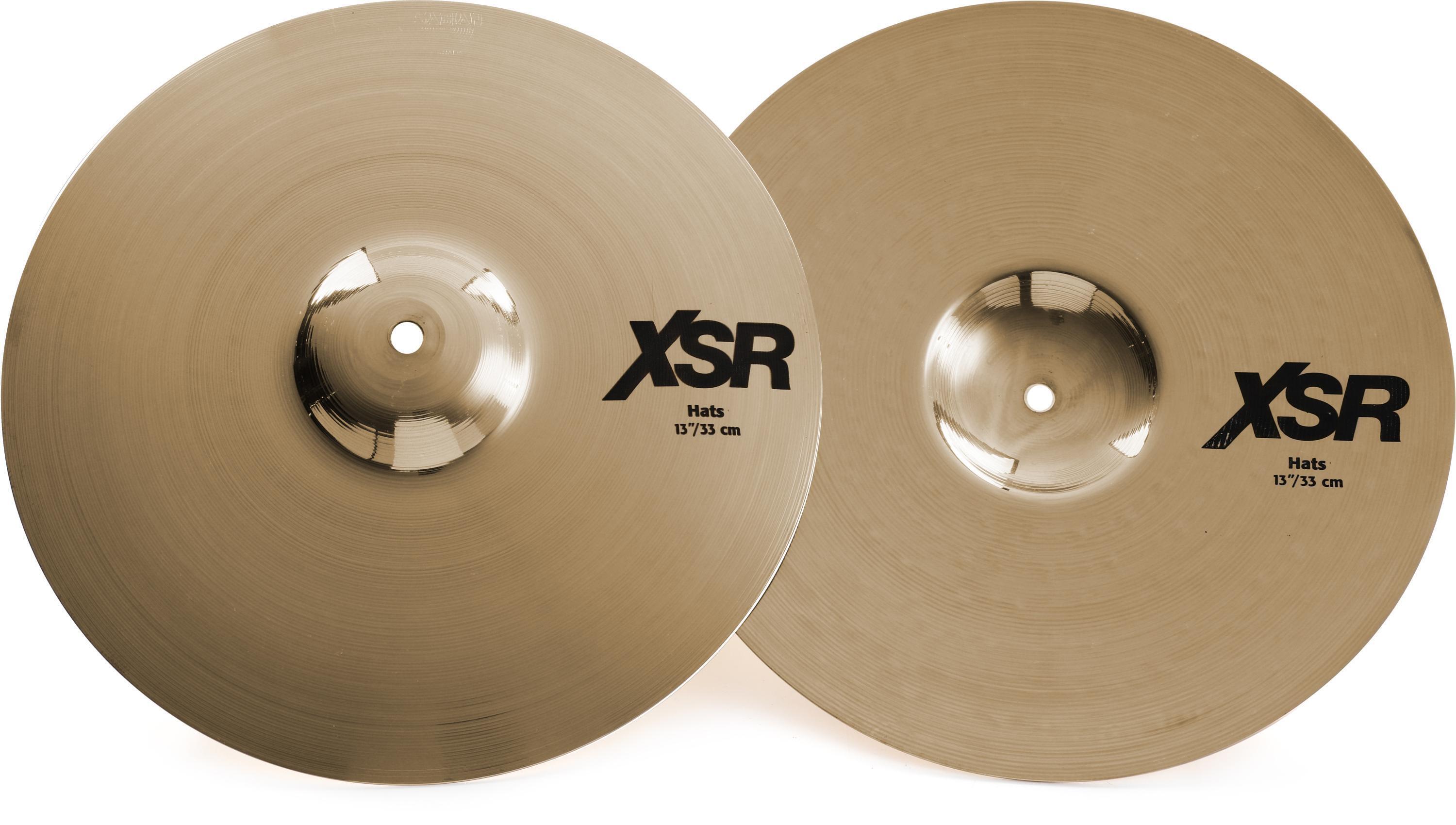 Sabian 13 inch XSR Hi-hat Cymbals