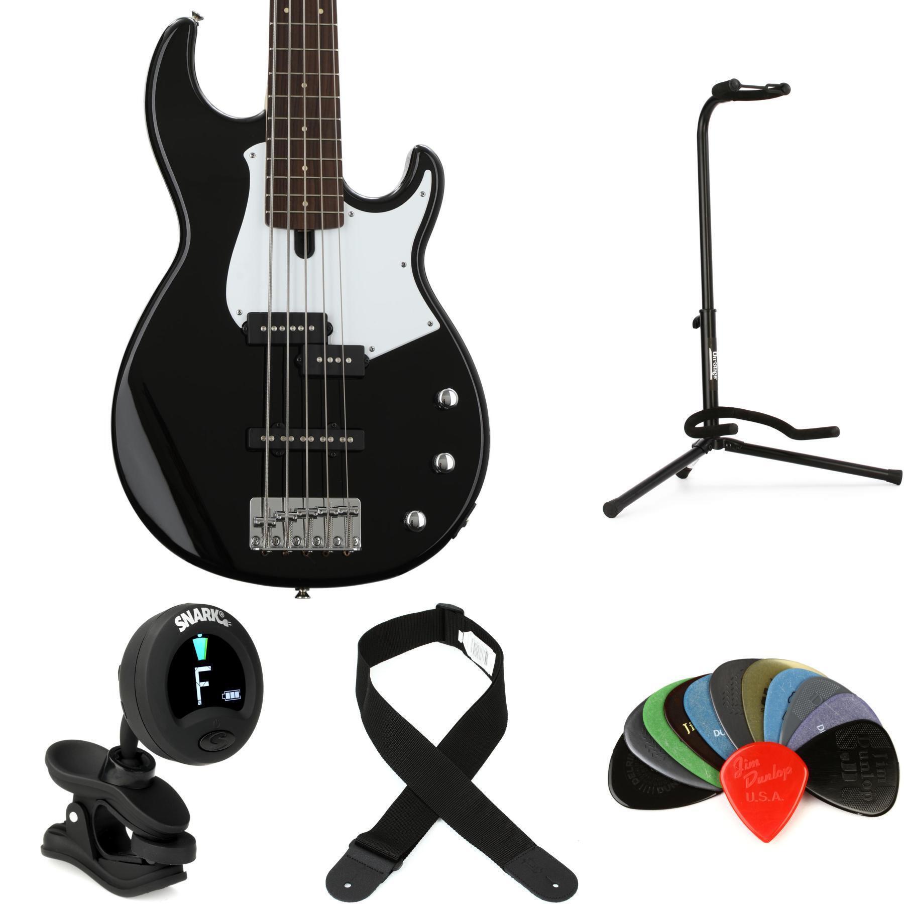 Yamaha BB235 Bass Guitar Essentials Bundle - Black | Sweetwater