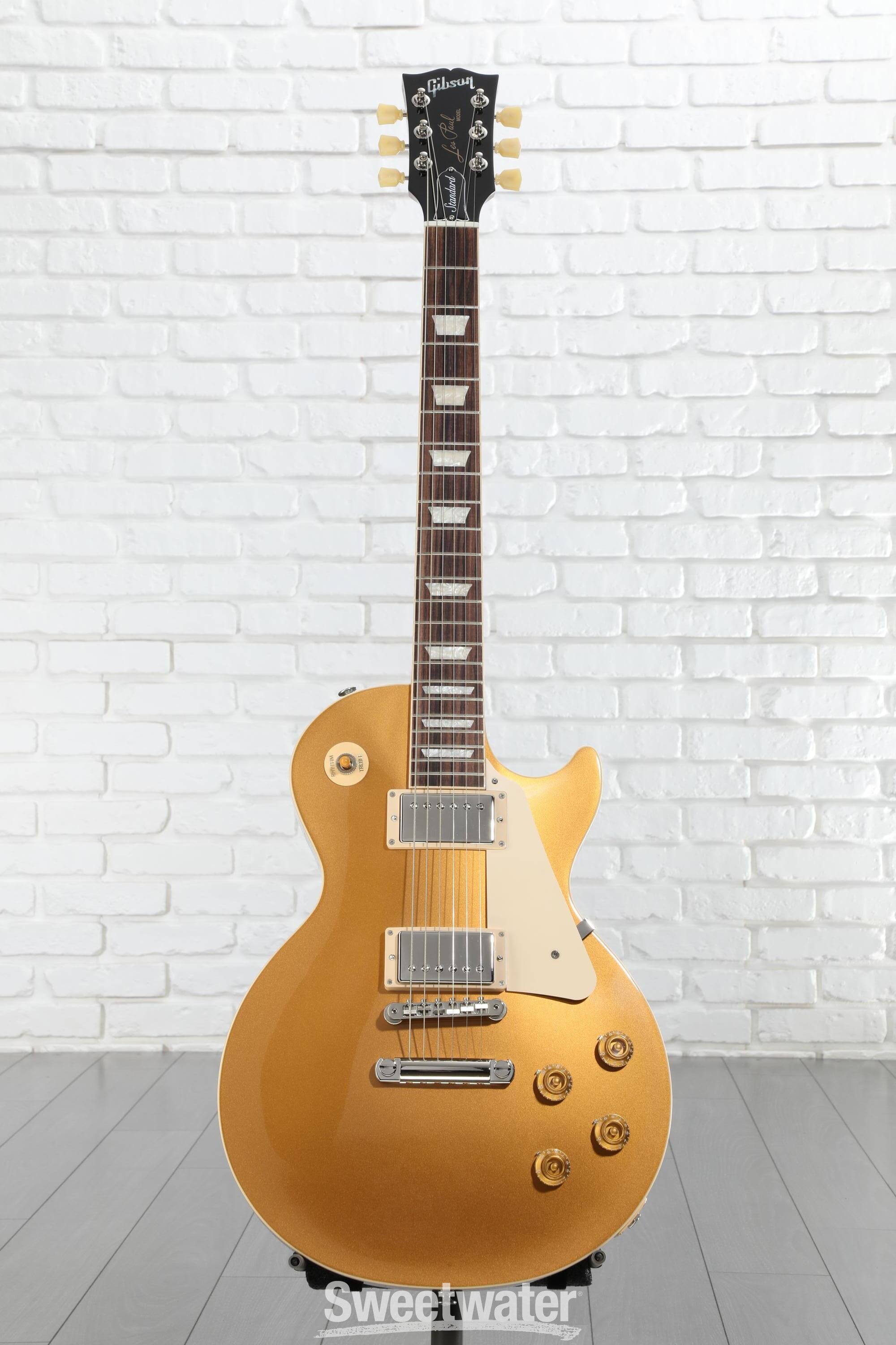 Gibson Les Paul Standard '50s Electric Guitar - Gold Top | Sweetwater