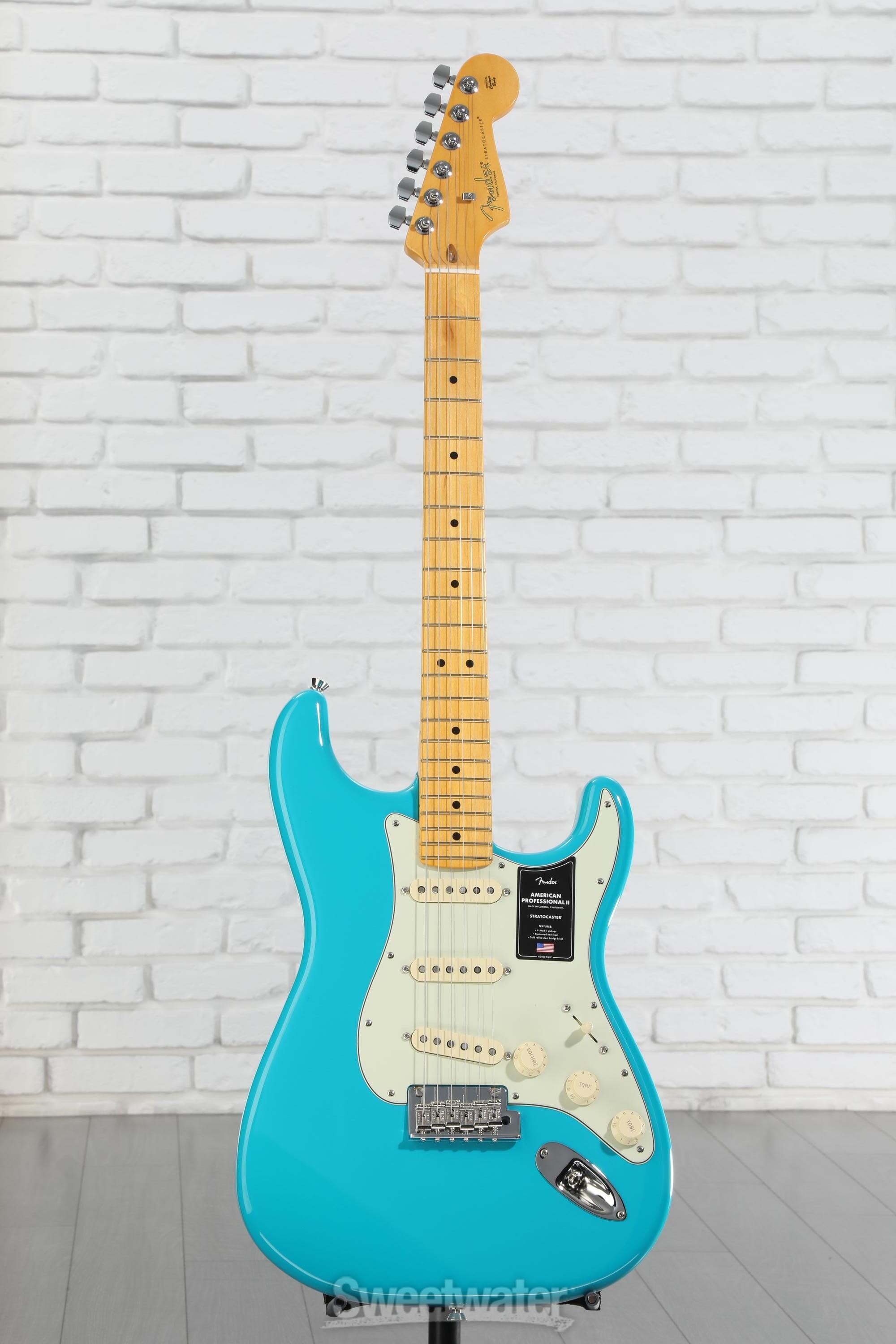 Fender American Professional II Stratocaster - Miami Blue with