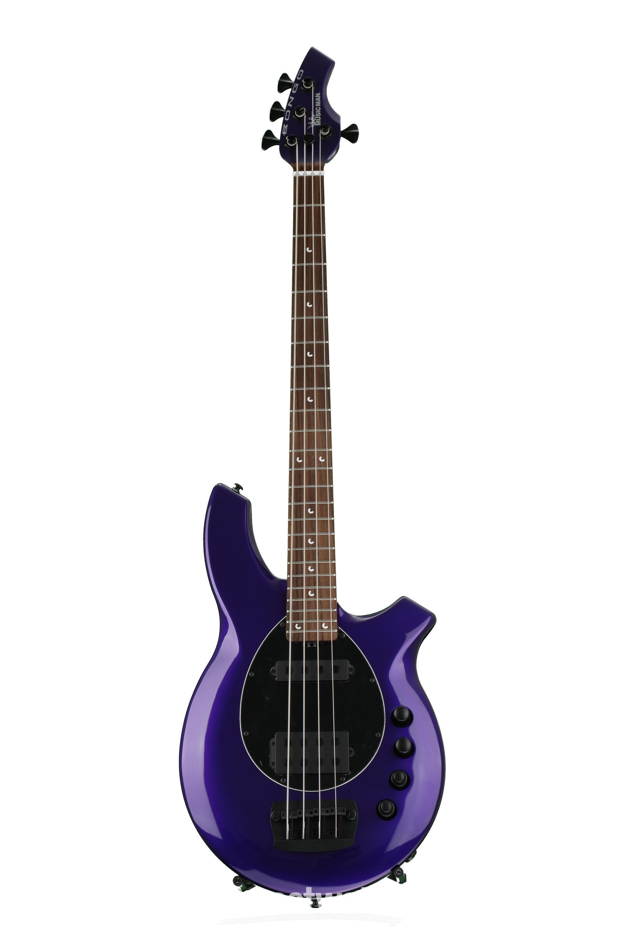 Ernie Ball Music Man Bongo 4 HS - Firemist Purple