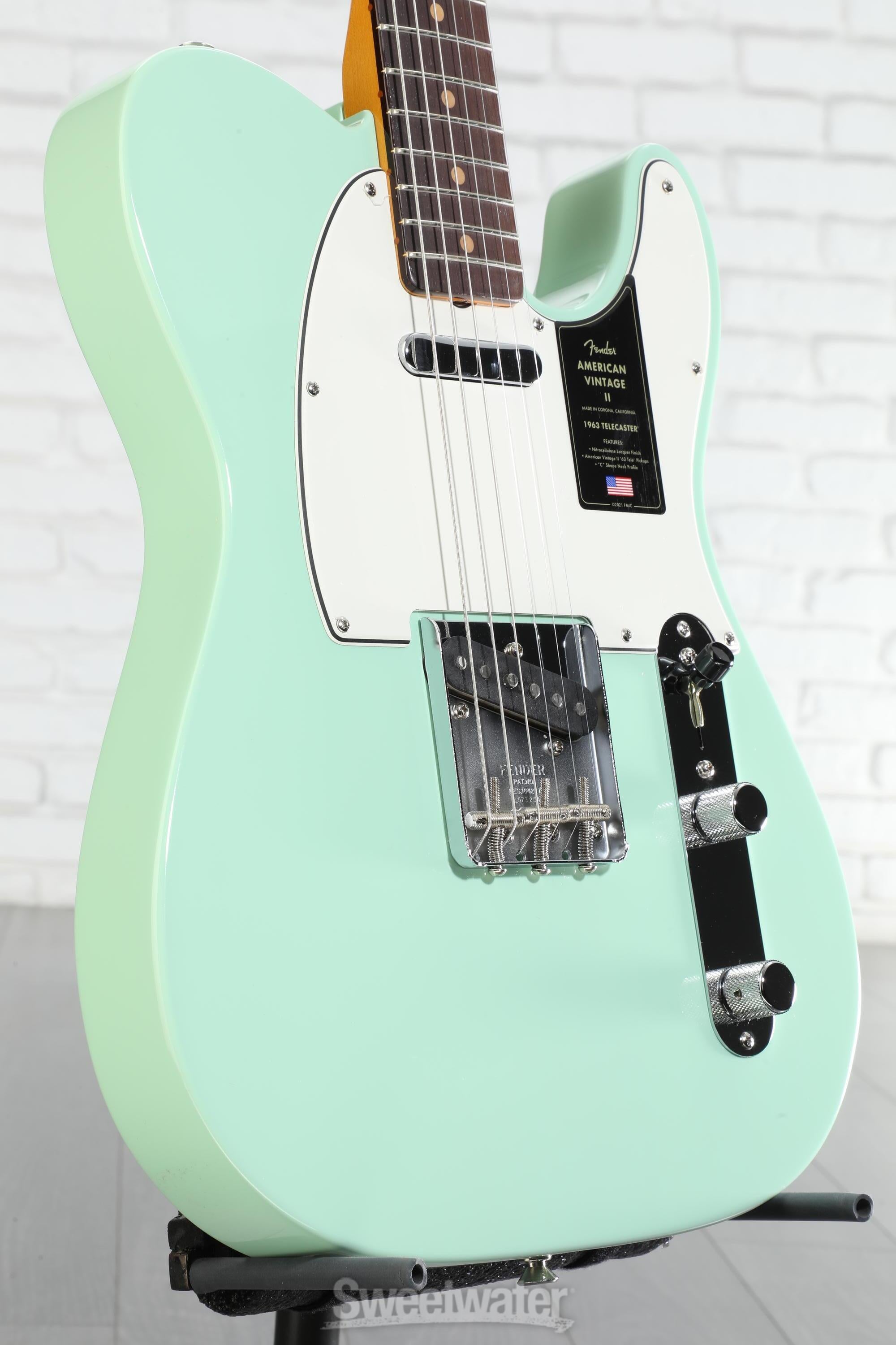 Fender American Vintage II 1963 Telecaster Electric Guitar - Surf