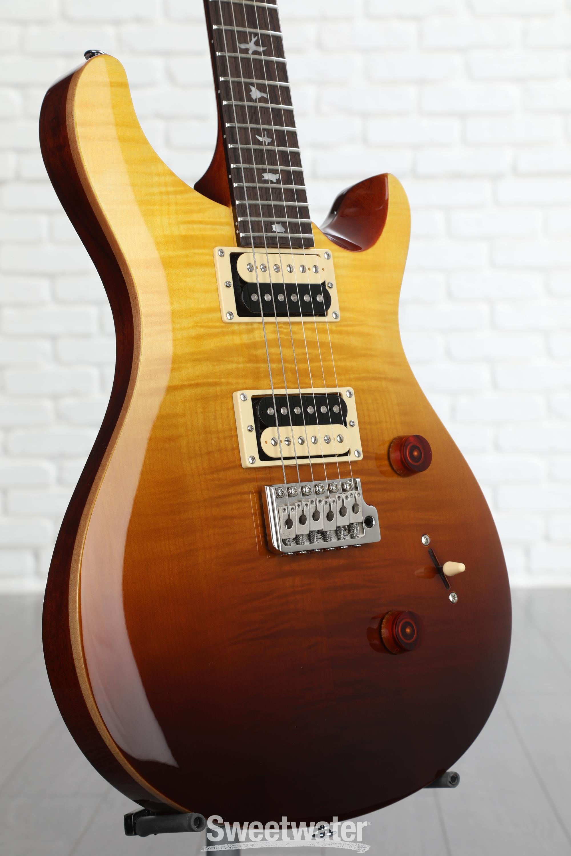 Prs se custom store 24 amber fade