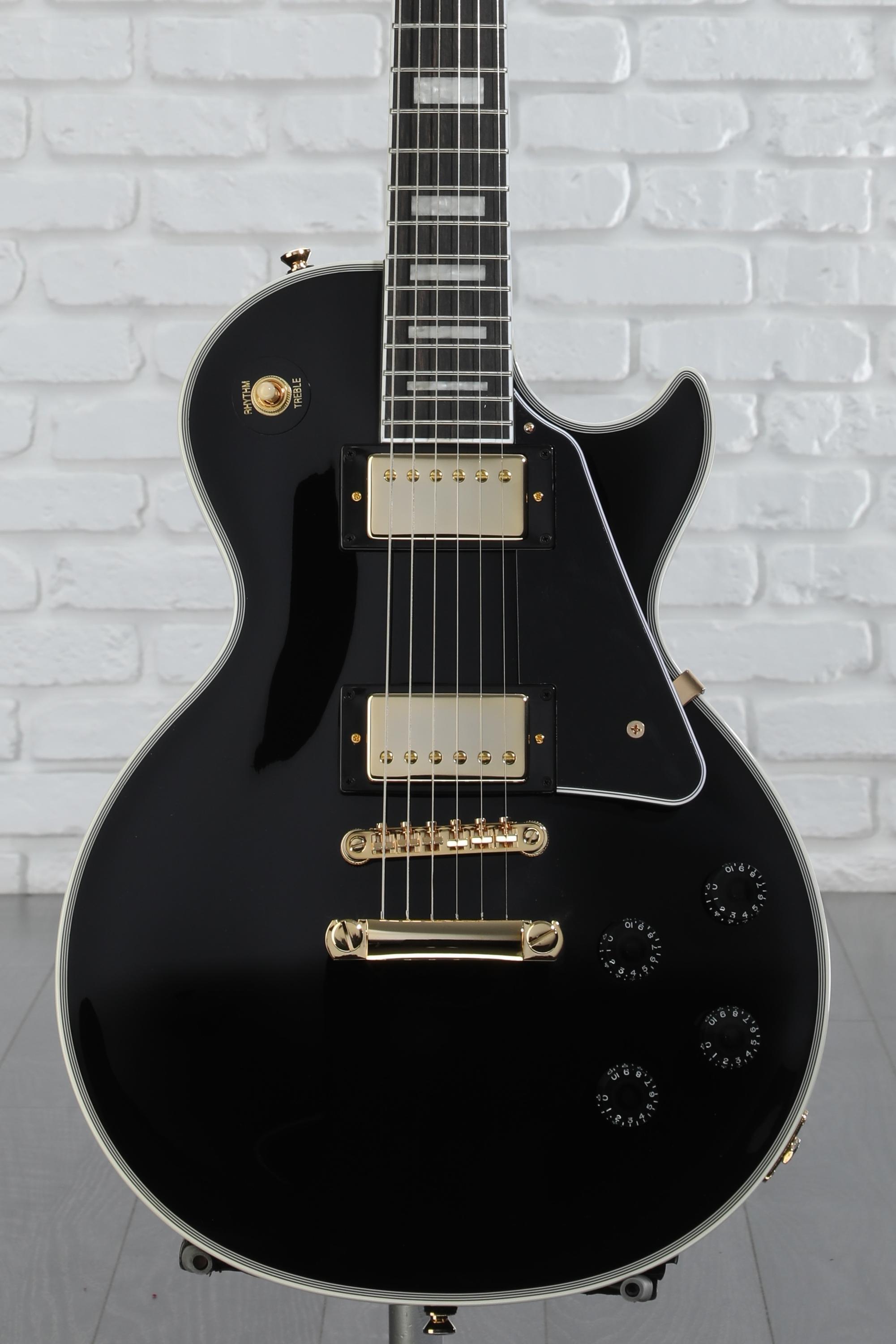 Epiphone Les Paul Custom - Ebony | Cream City Music