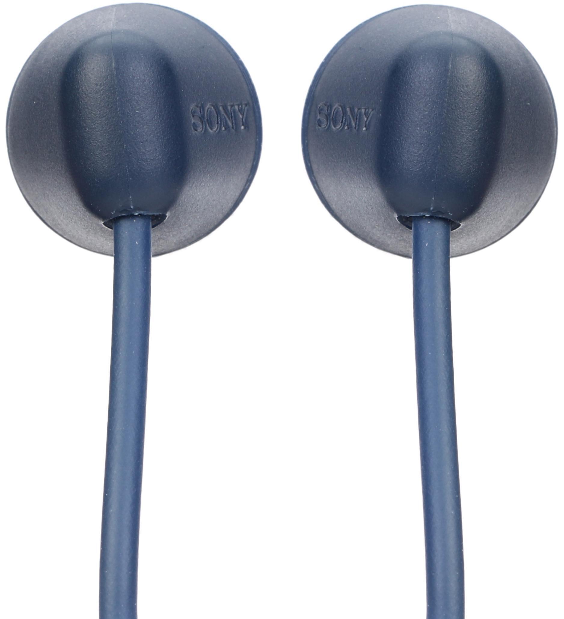 Sony WI-C100 Wireless In-ear Headphones - Blue | Sweetwater