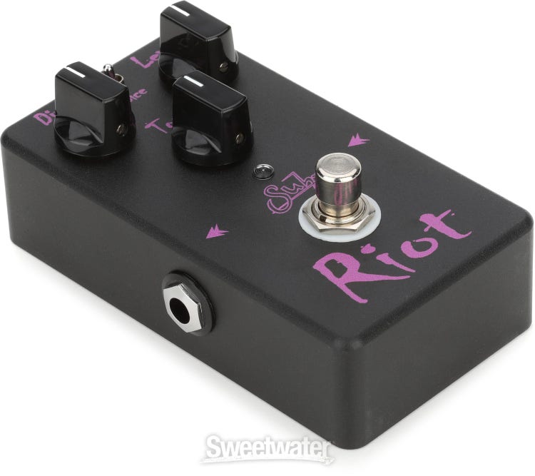 Suhr Riot Distortion Pedal - Black | Sweetwater 