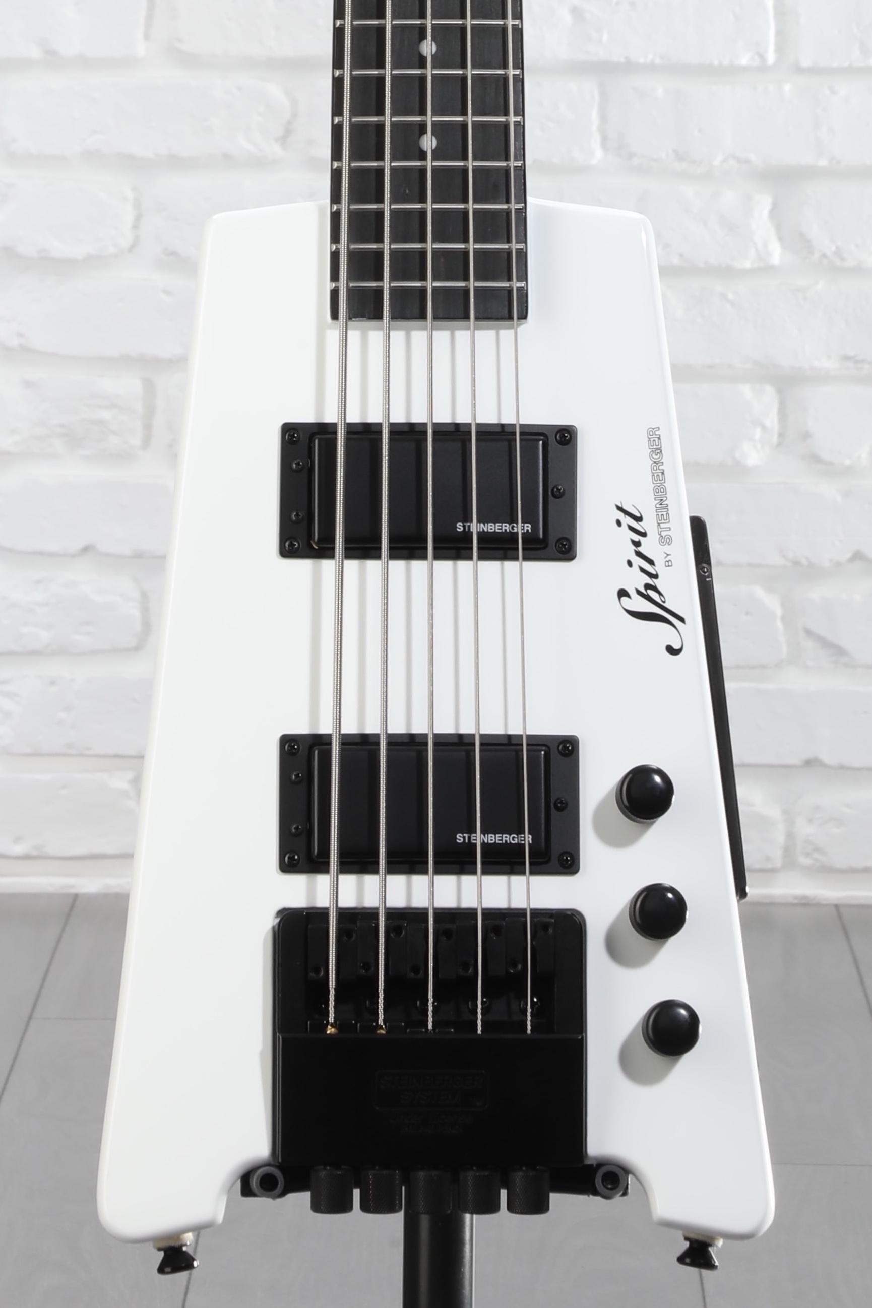 Steinberger Spirit XT-25 5-string Bass Guitar - White Reviews