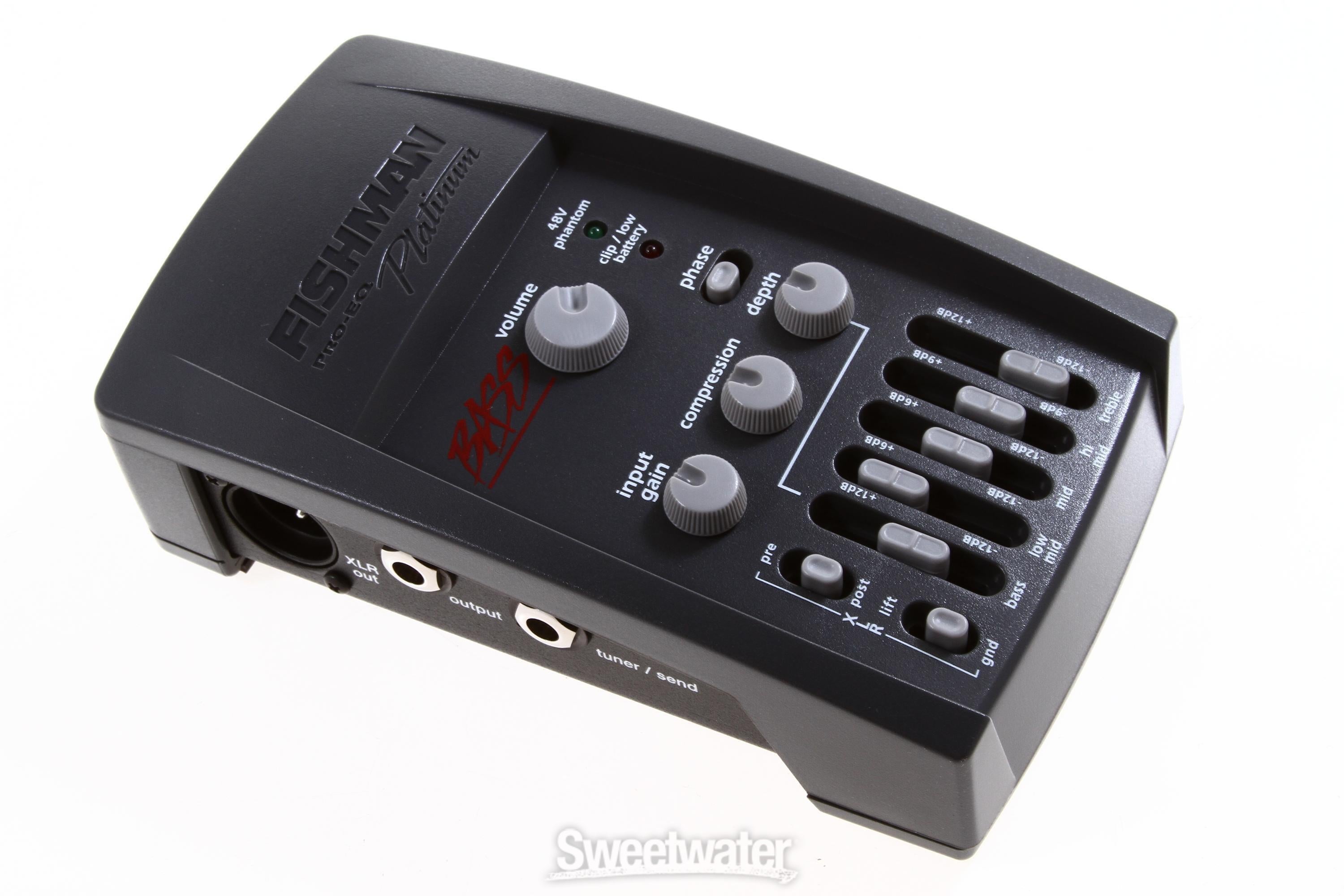 Fishman Pro-EQ Platinum Bass Preamp/EQ/D.I. | Sweetwater