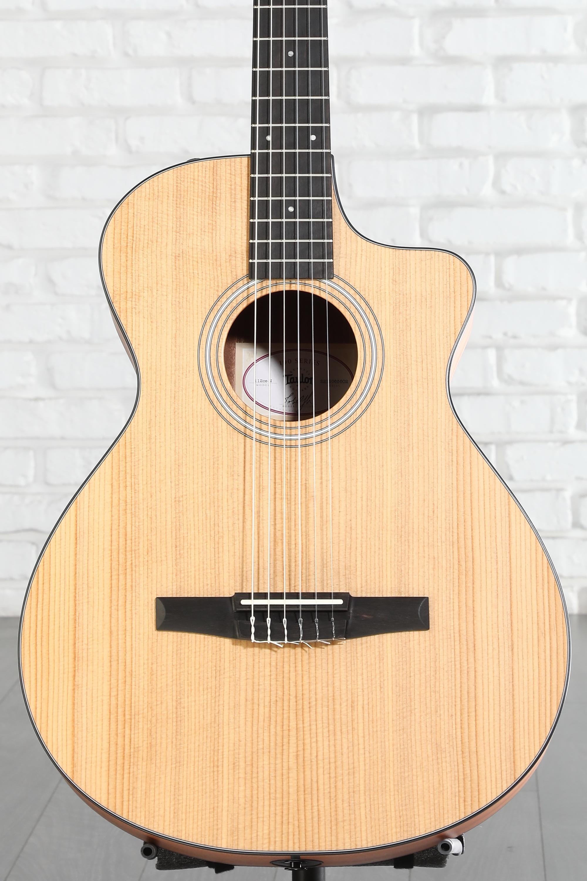 Taylor 112ce-N Grand Concert Acoustic-electric Nylon-string Guitar