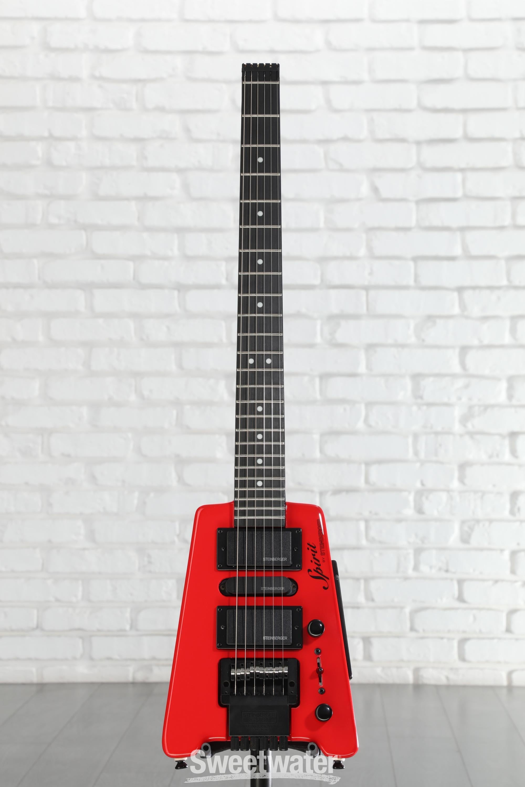 Steinberger Spirit GT-PRO Deluxe Electric Guitar - Hot Rod Red