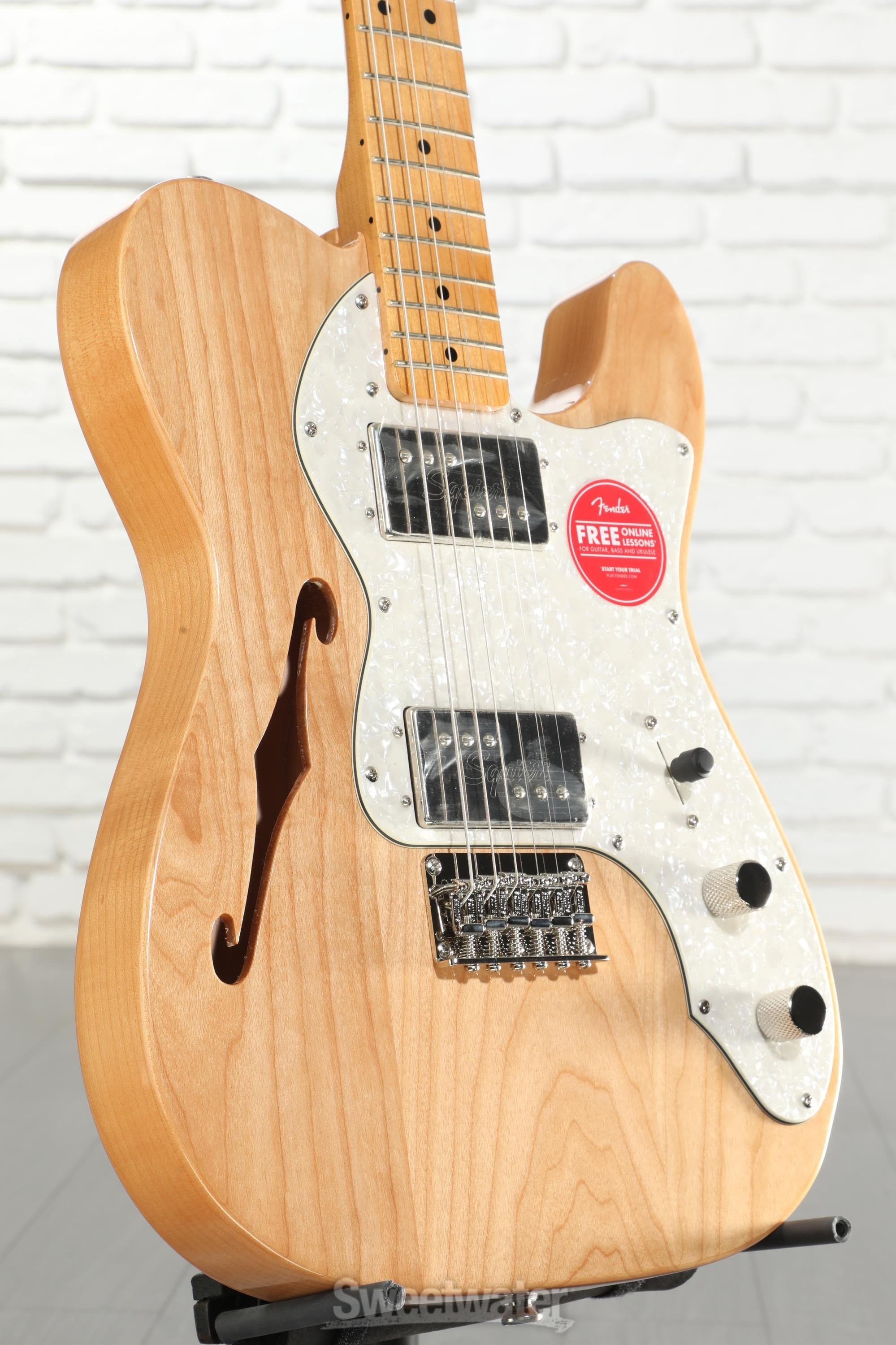 Squier Classic Vibe '70s Telecaster Thinline - Natural | Sweetwater