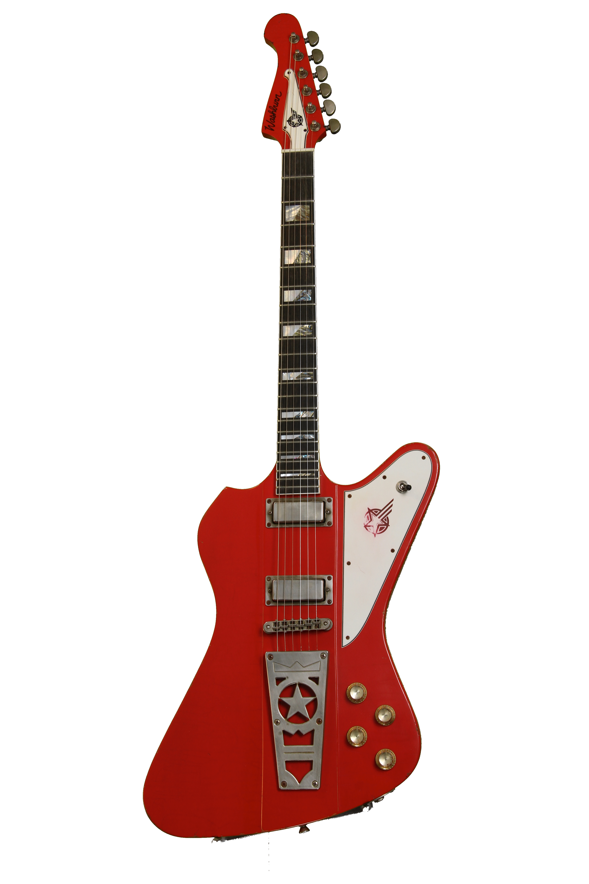 Washburn Paul Stanley Signature Time Traveler - Cardinal Red Washburn Paul Stanley Signature Time Traveler - Cardinal Red