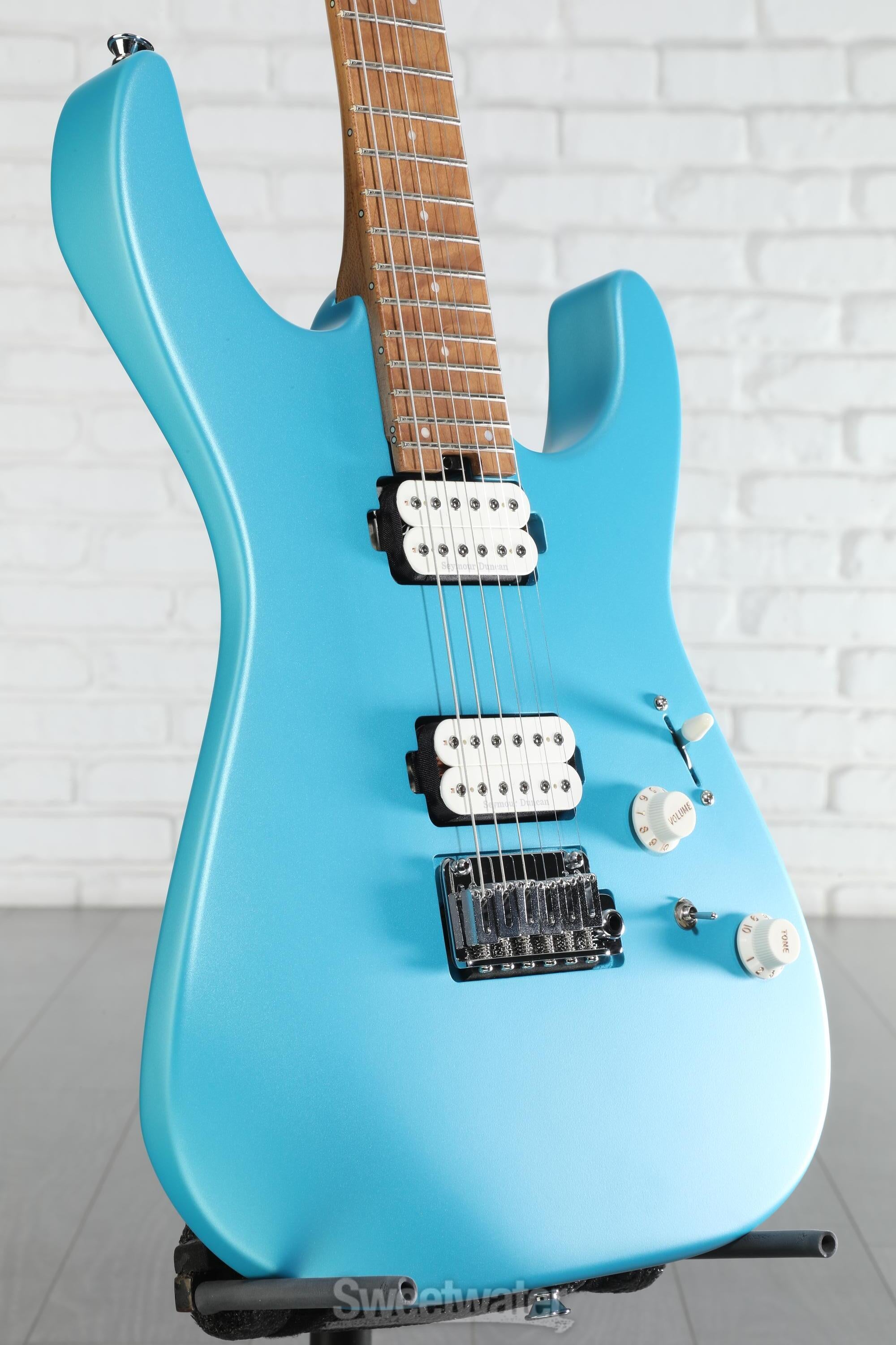 Charvel Pro-Mod DK24 HH 2PT Electric Guitar - Matte Blue Frost