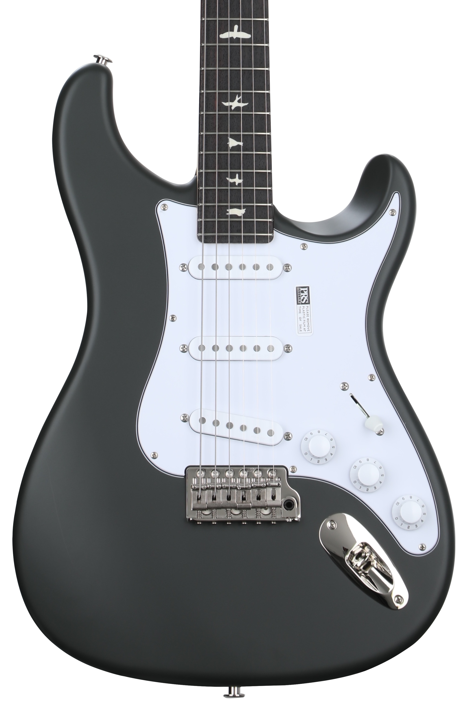 PRS Silver Sky Electric Guitar - Faded Black Tee with Rosewood Fingerboard