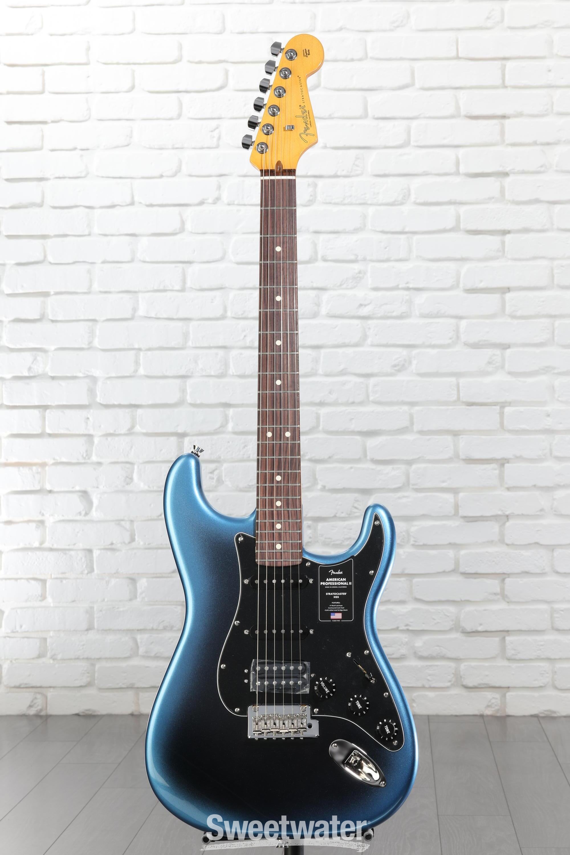 Fender American Professional II Stratocaster HSS Dark Night with