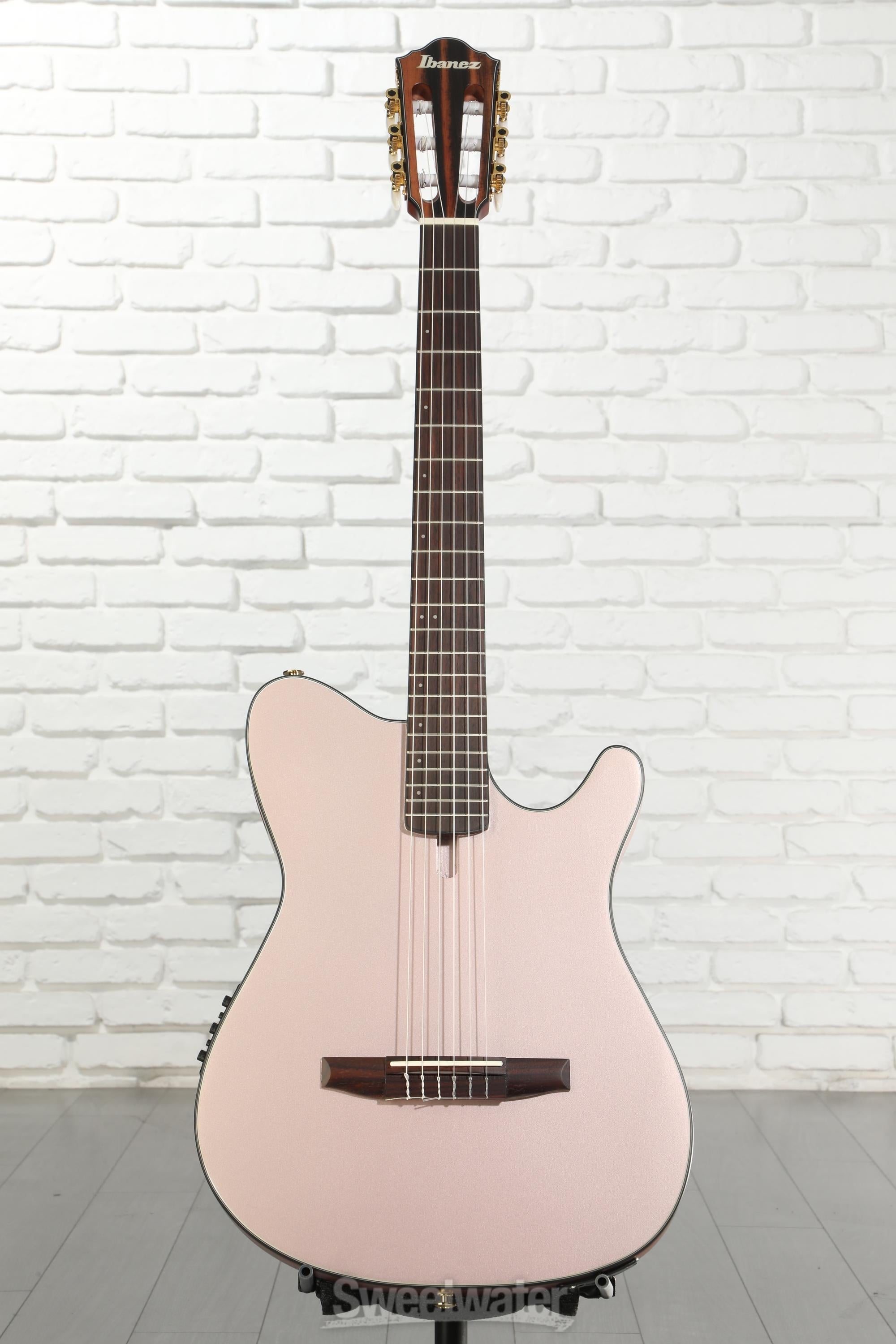 Ibanez FRH10N Thinline Nylon Acoustic-electric Guitar - Rose Gold