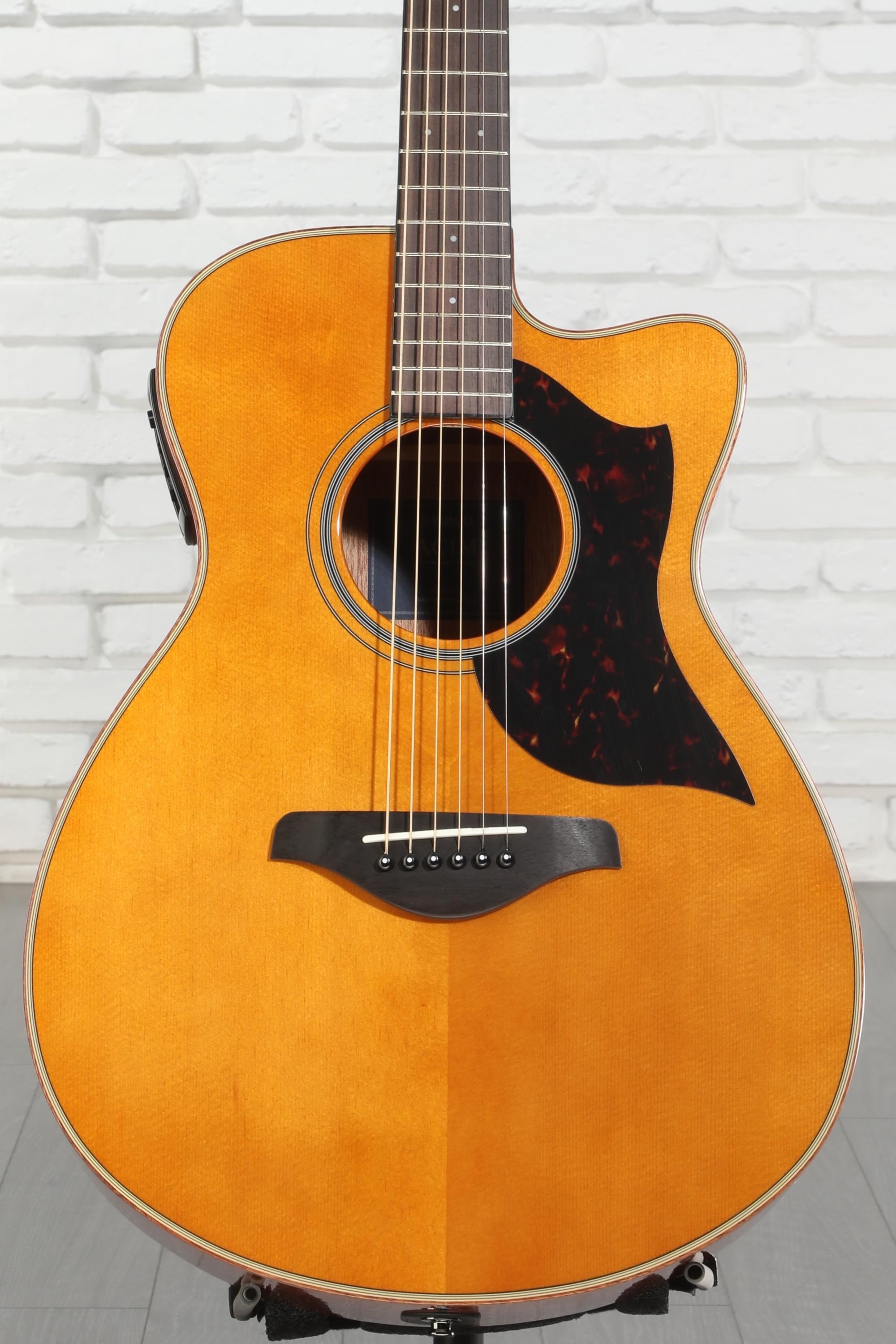 Yamaha AC1M Concert Cutaway Acoustic-electric Guitar - Vintage