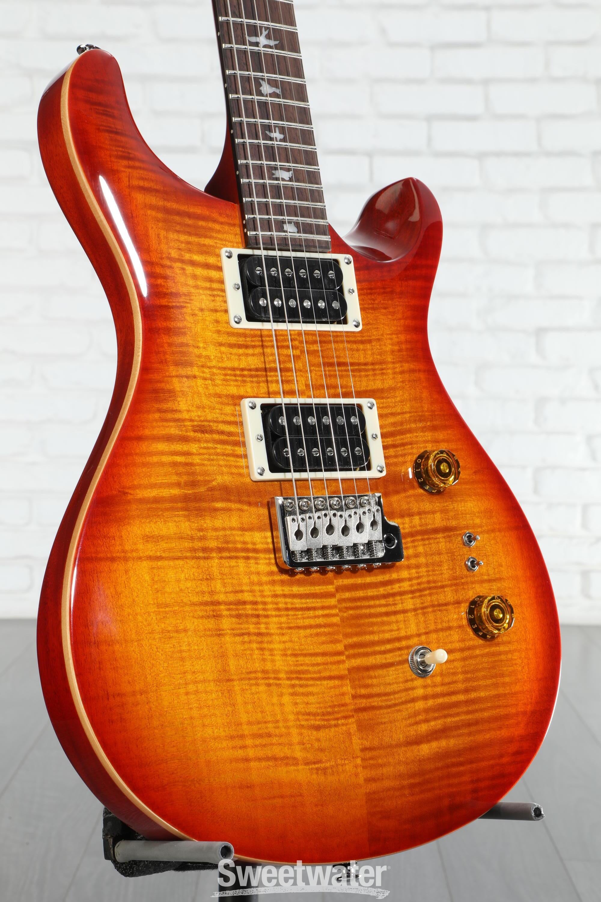 PRS SE Custom 24-08 Electric Guitar - Vintage Sunburst