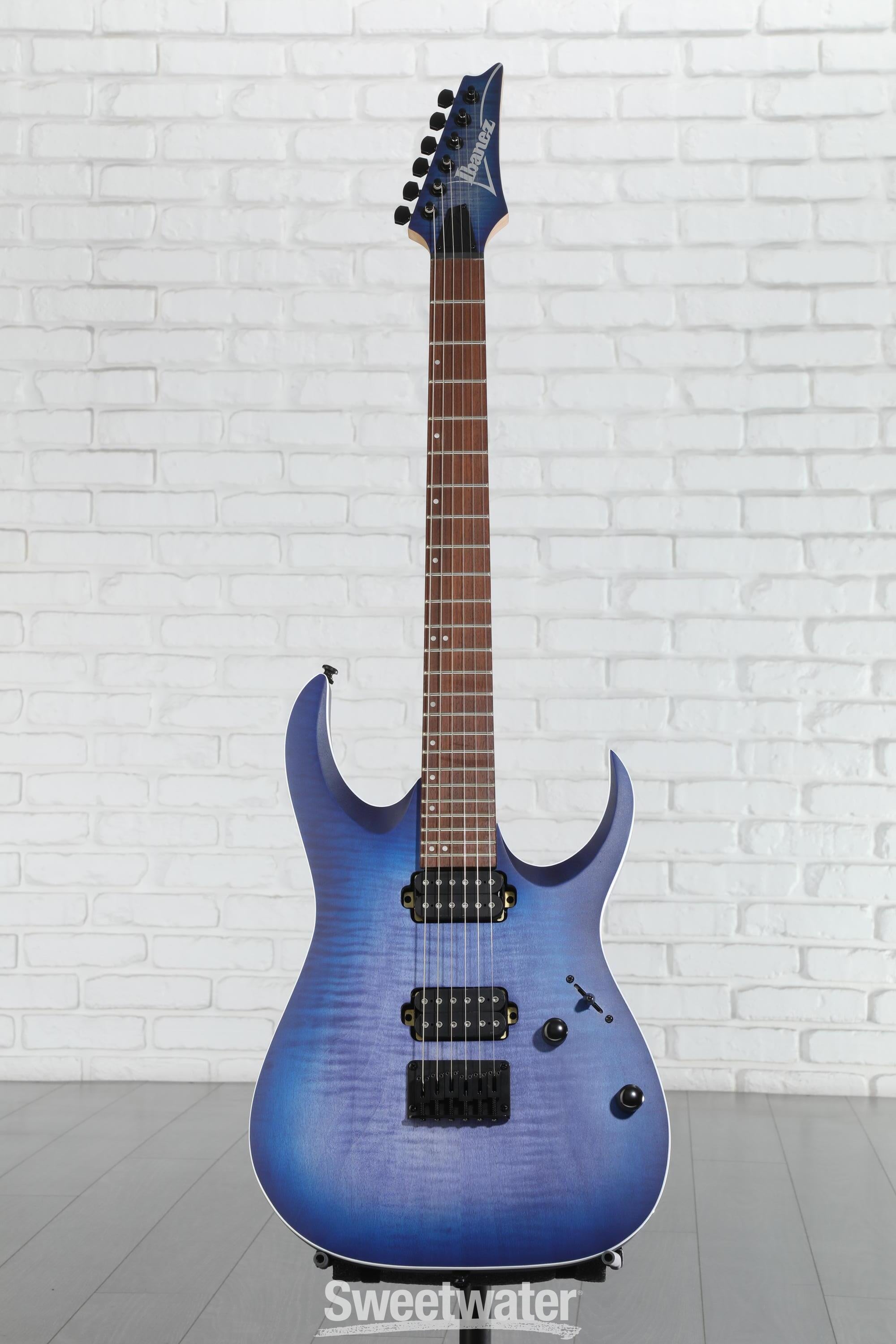 Ibanez RGA42FM - Blue Lagoon Burst Flat | Sweetwater