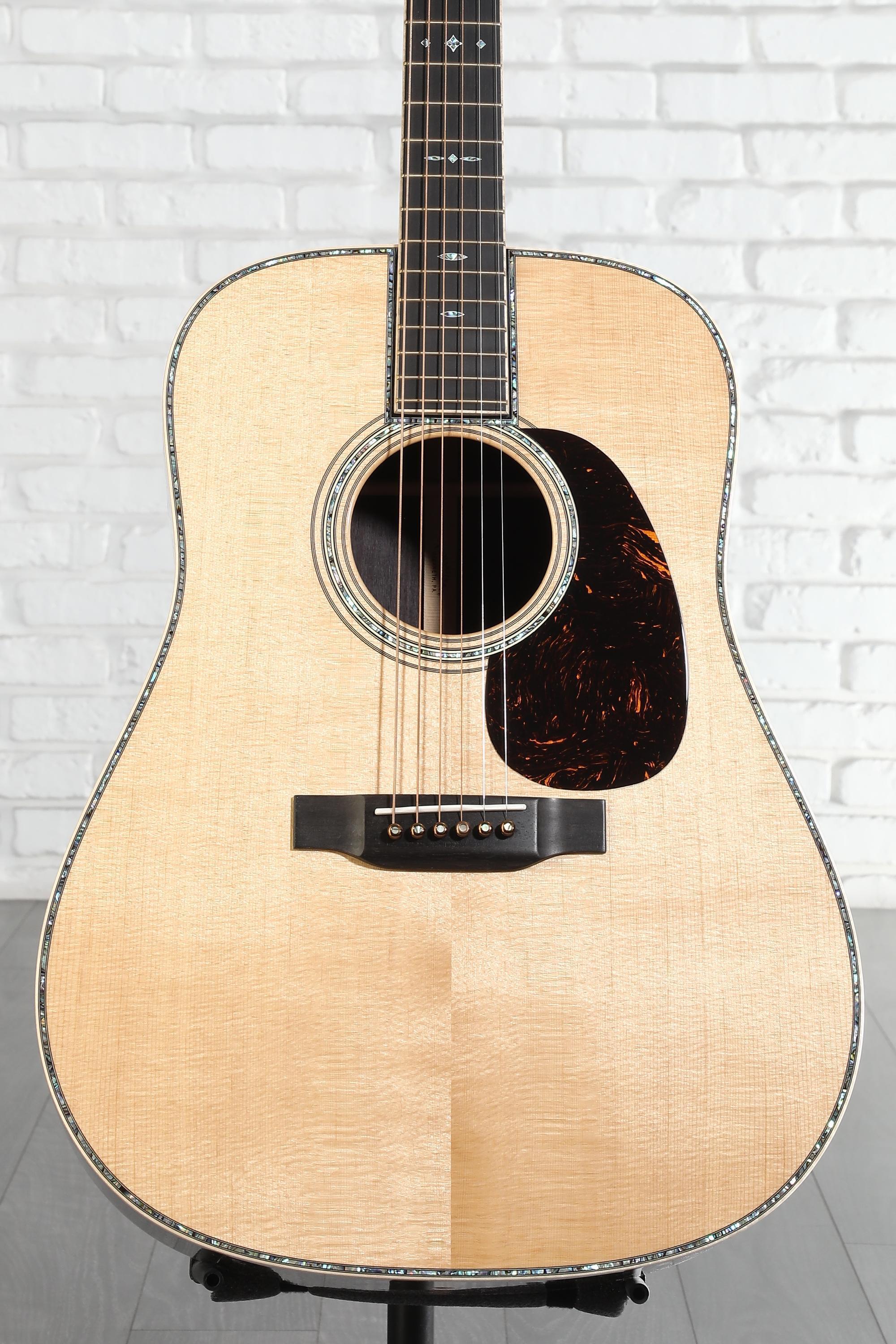 Martin D-45 Modern Deluxe Acoustic Guitar - Natural | Sweetwater