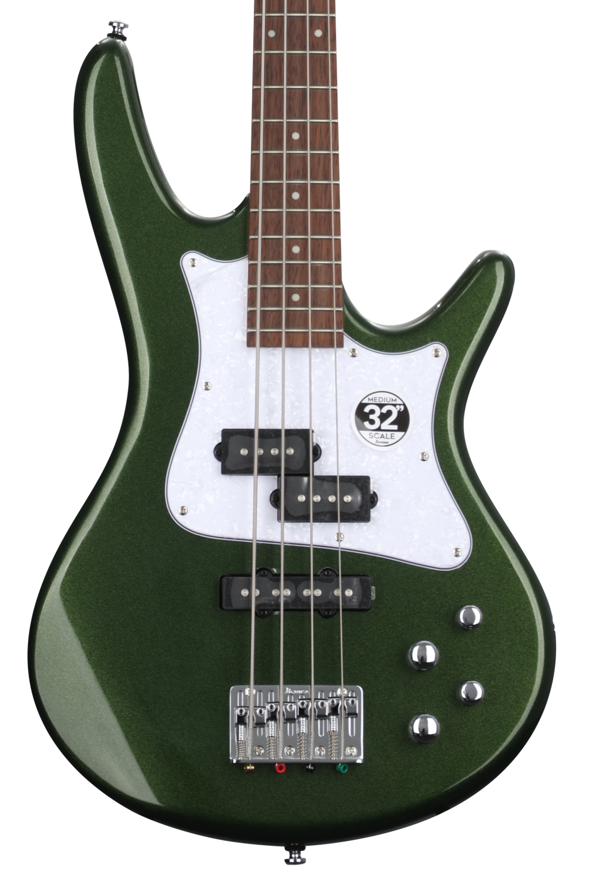 Ibanez Mezzo SRMD200D Bass Guitar - Metallic Forest | Sweetwater