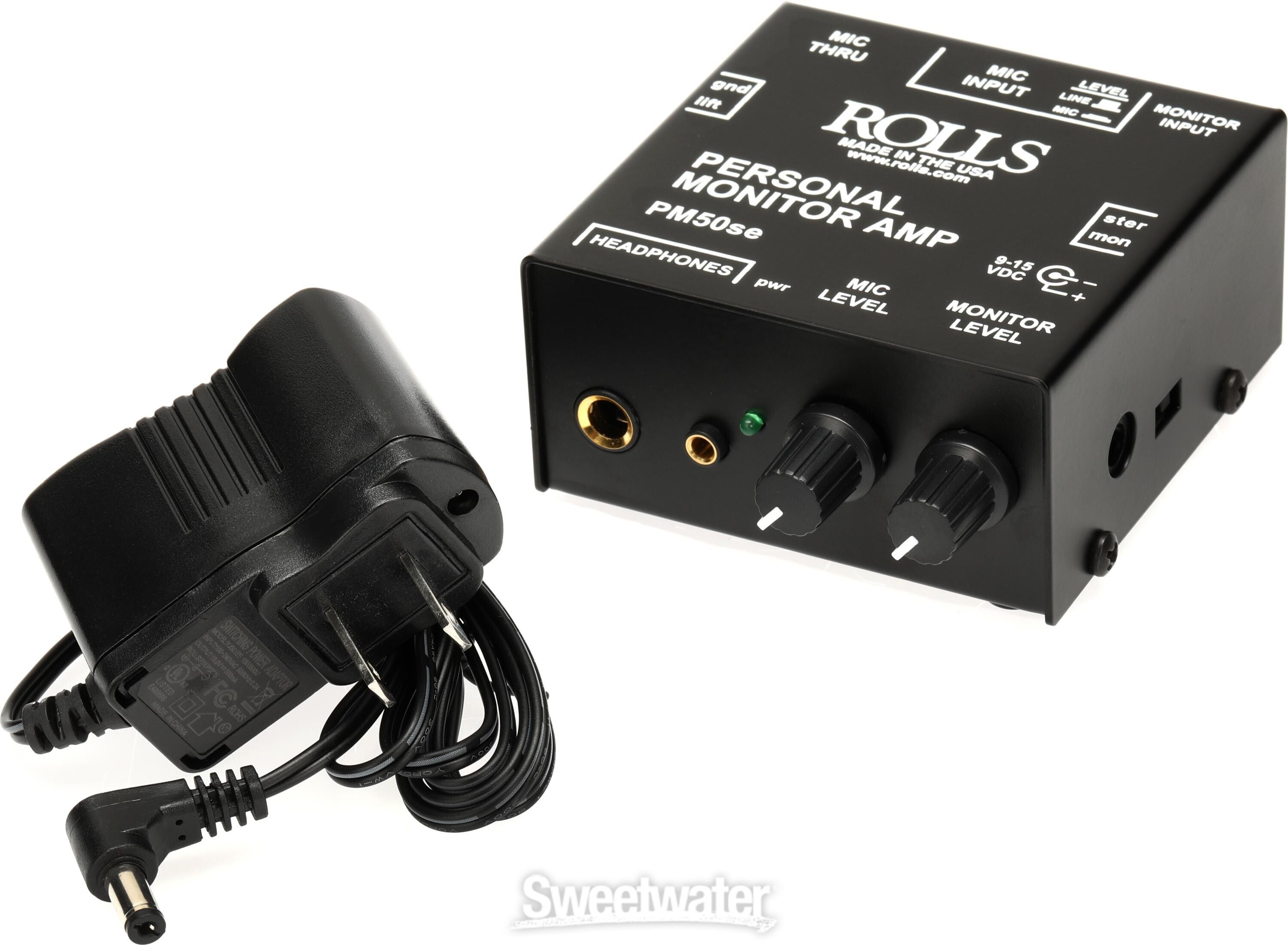 Rolls PM50se Personal Monitor Amp | Sweetwater